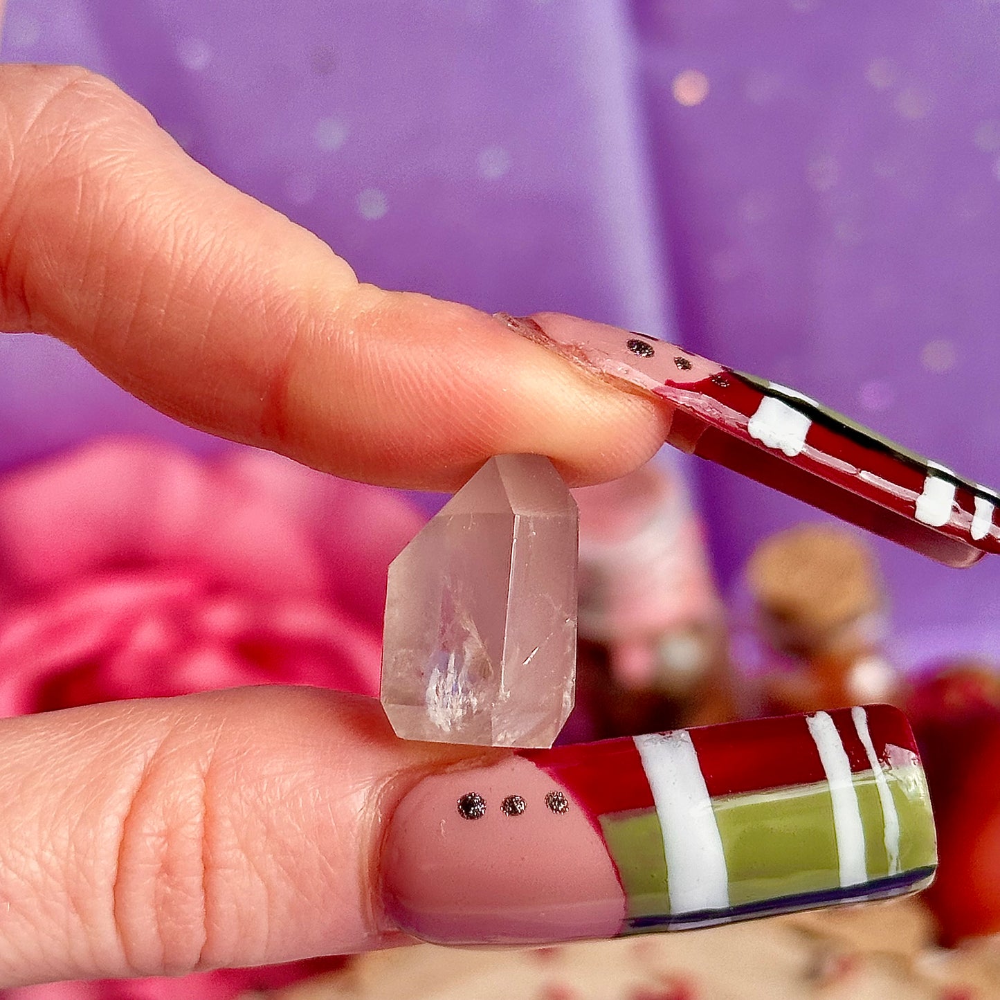 pink lithium quartz ~ choose your own