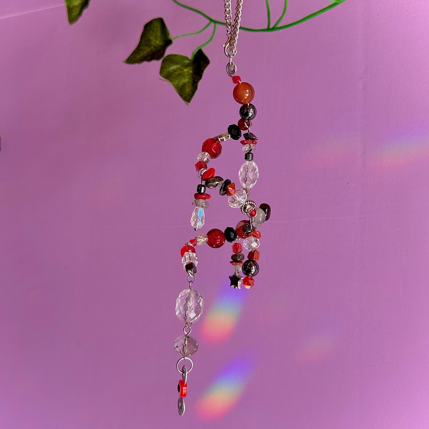 dark spiral suncatcher