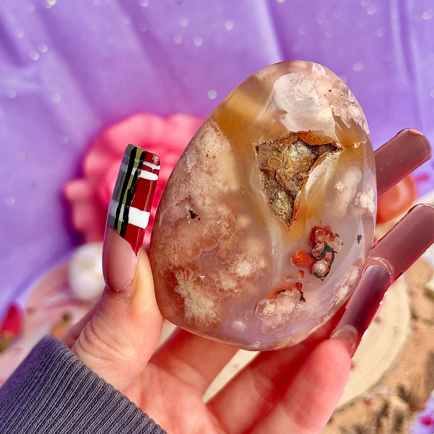 flower agate freeform B