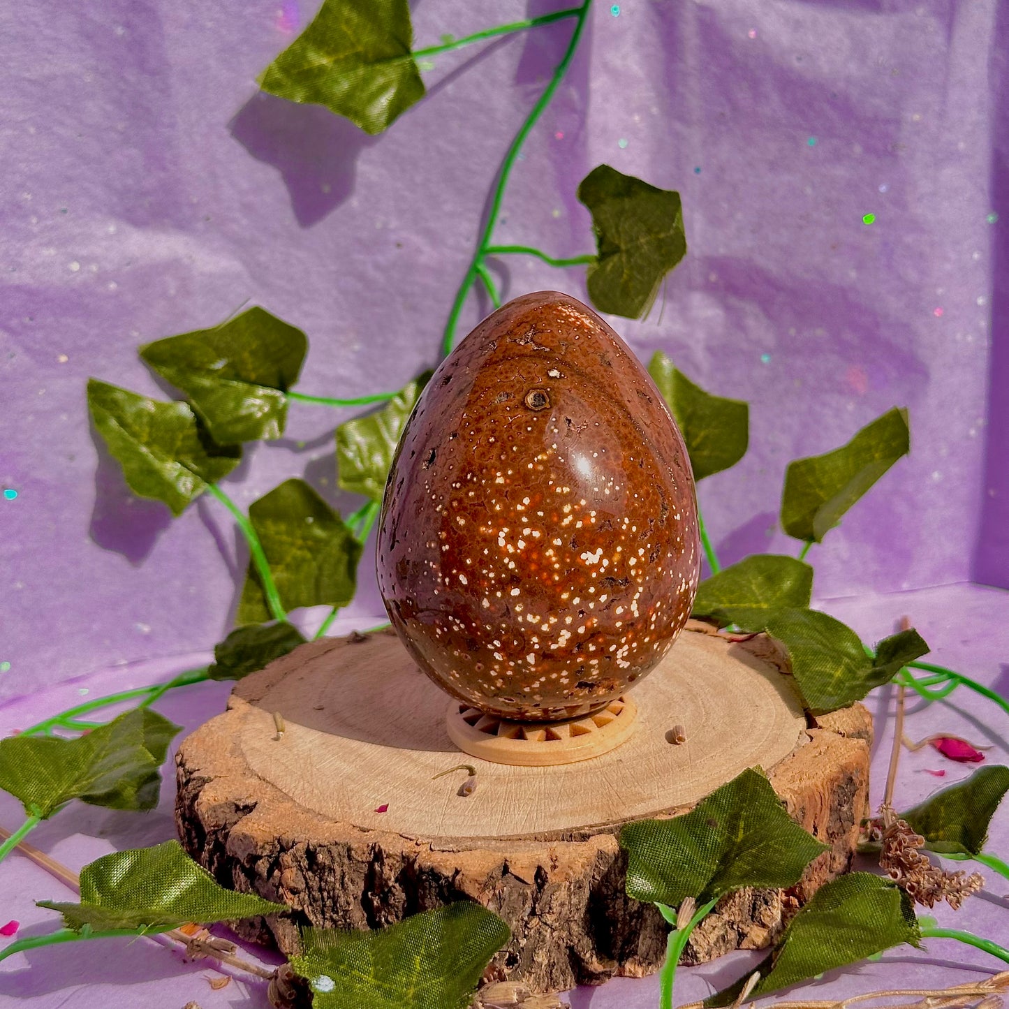 sea jasper big egg carving