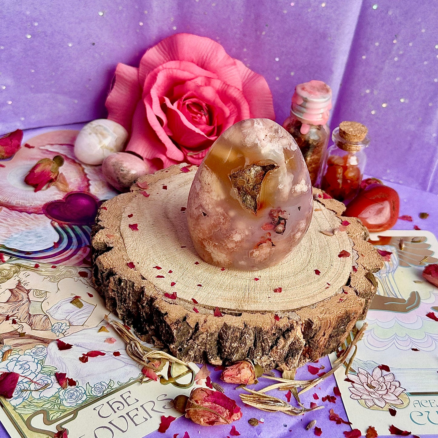 flower agate freeform B