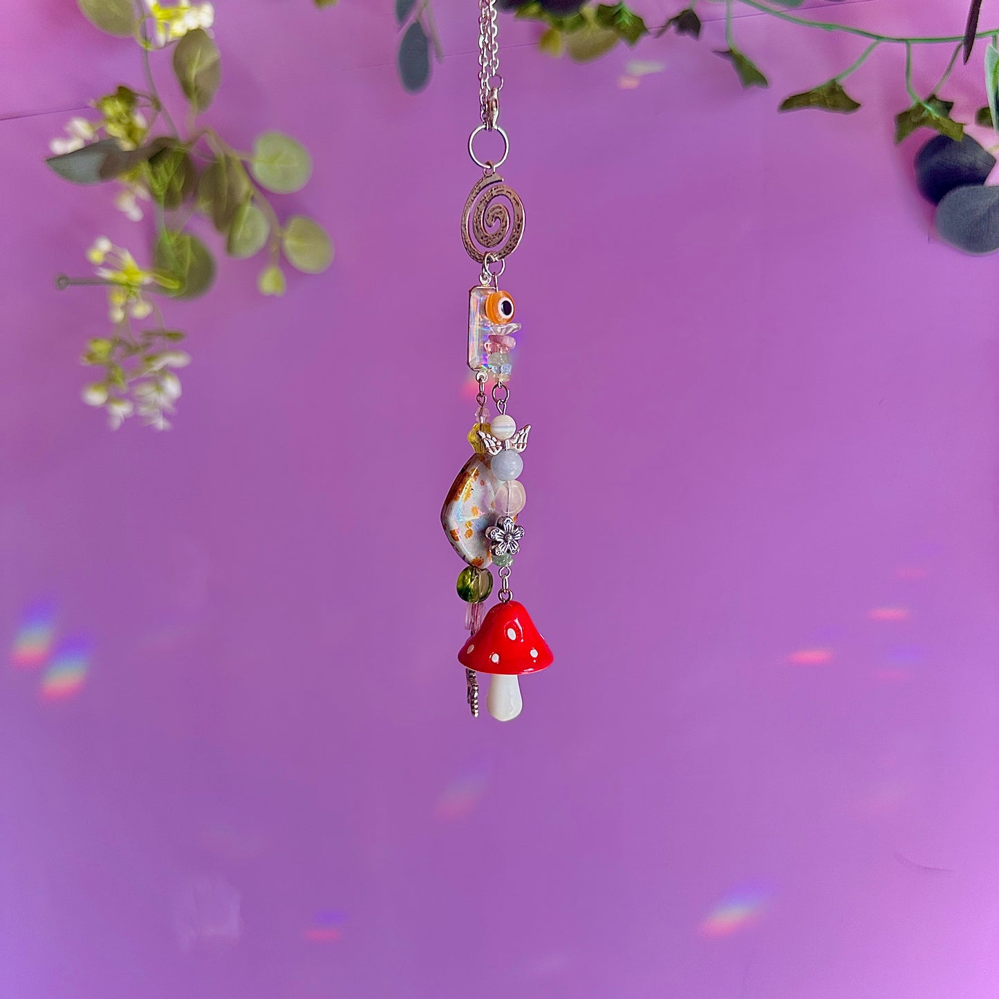 a fae’s garden car charm