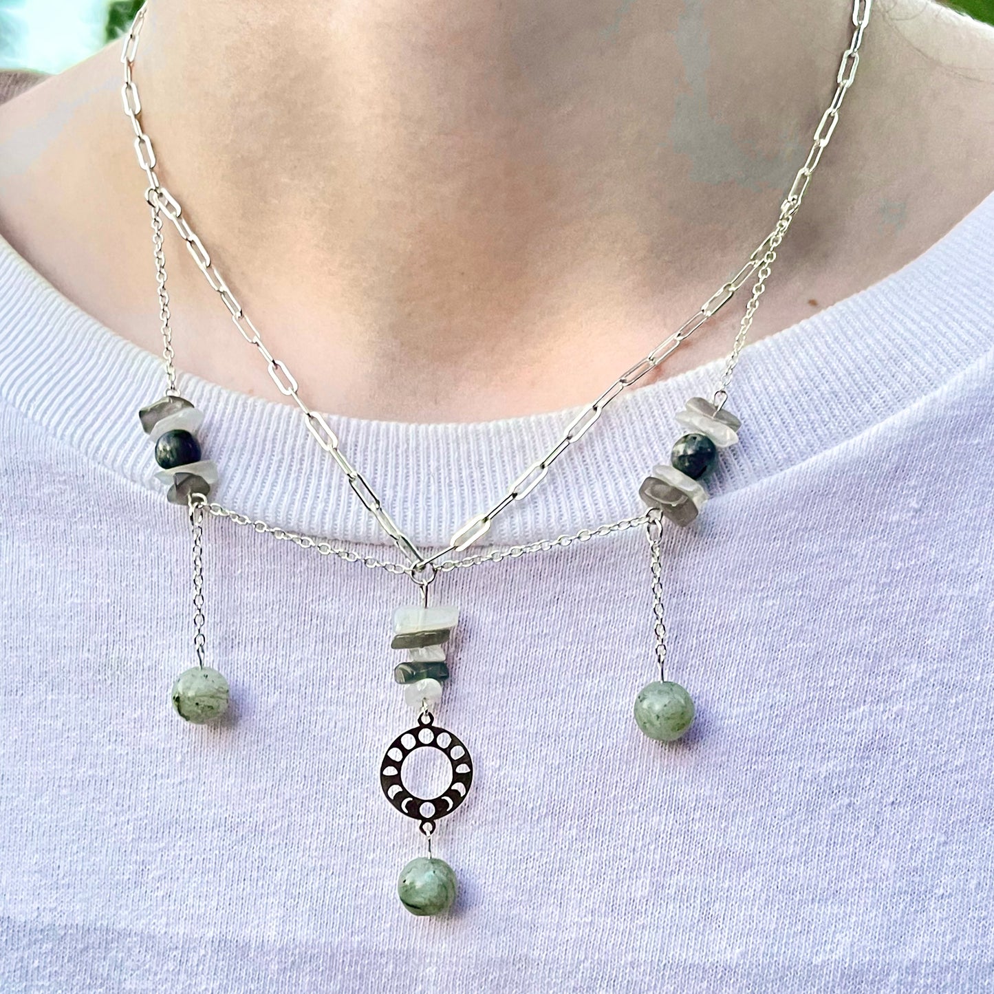 going through phases necklace