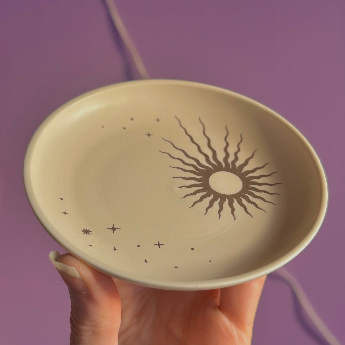 yin yang stacking trinket dish