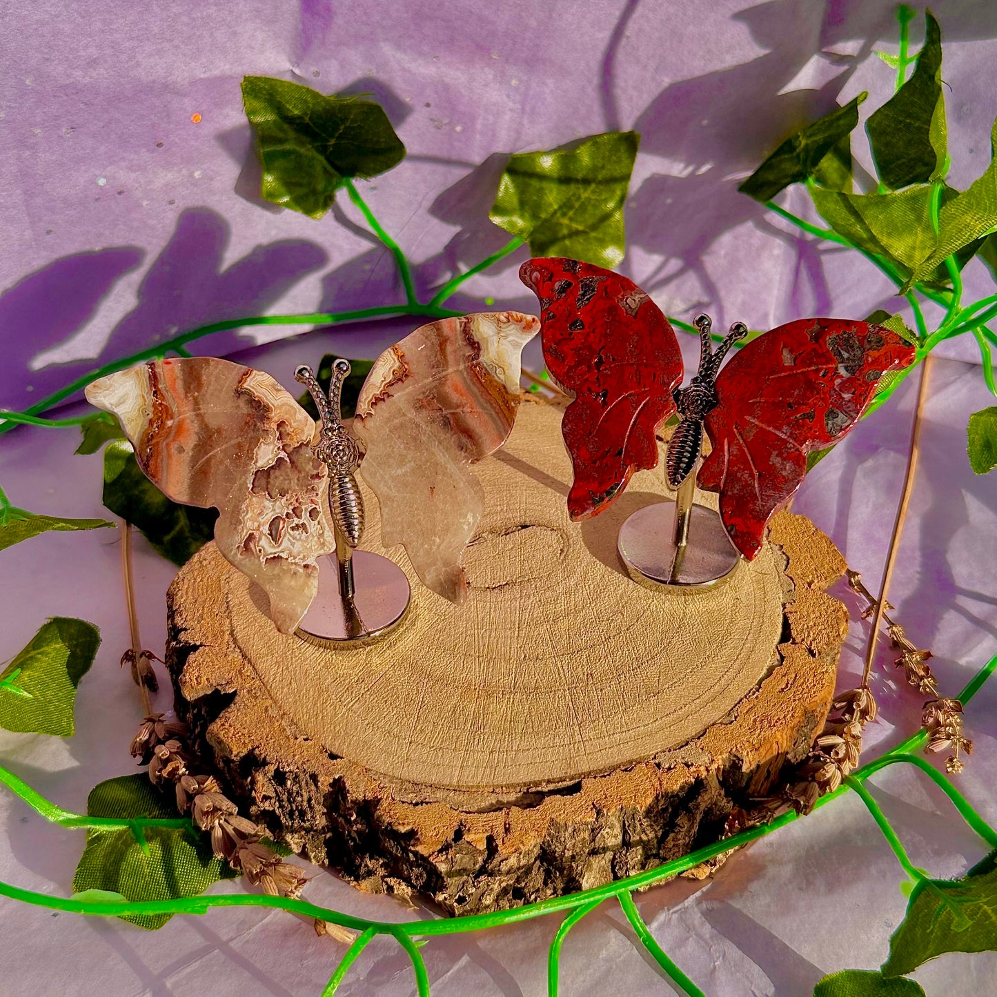 small butterfly wings on stand A ~ choose your own