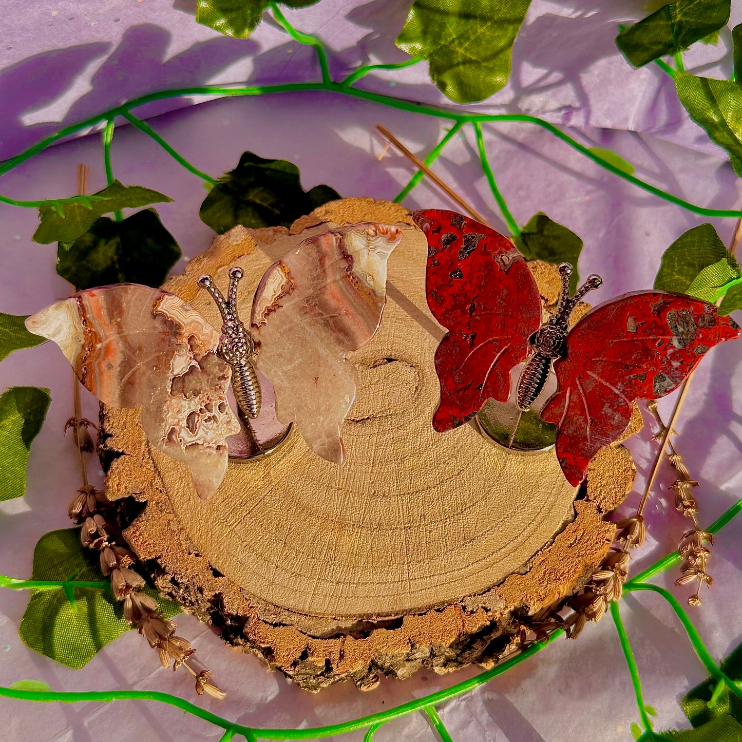 small butterfly wings on stand A ~ choose your own