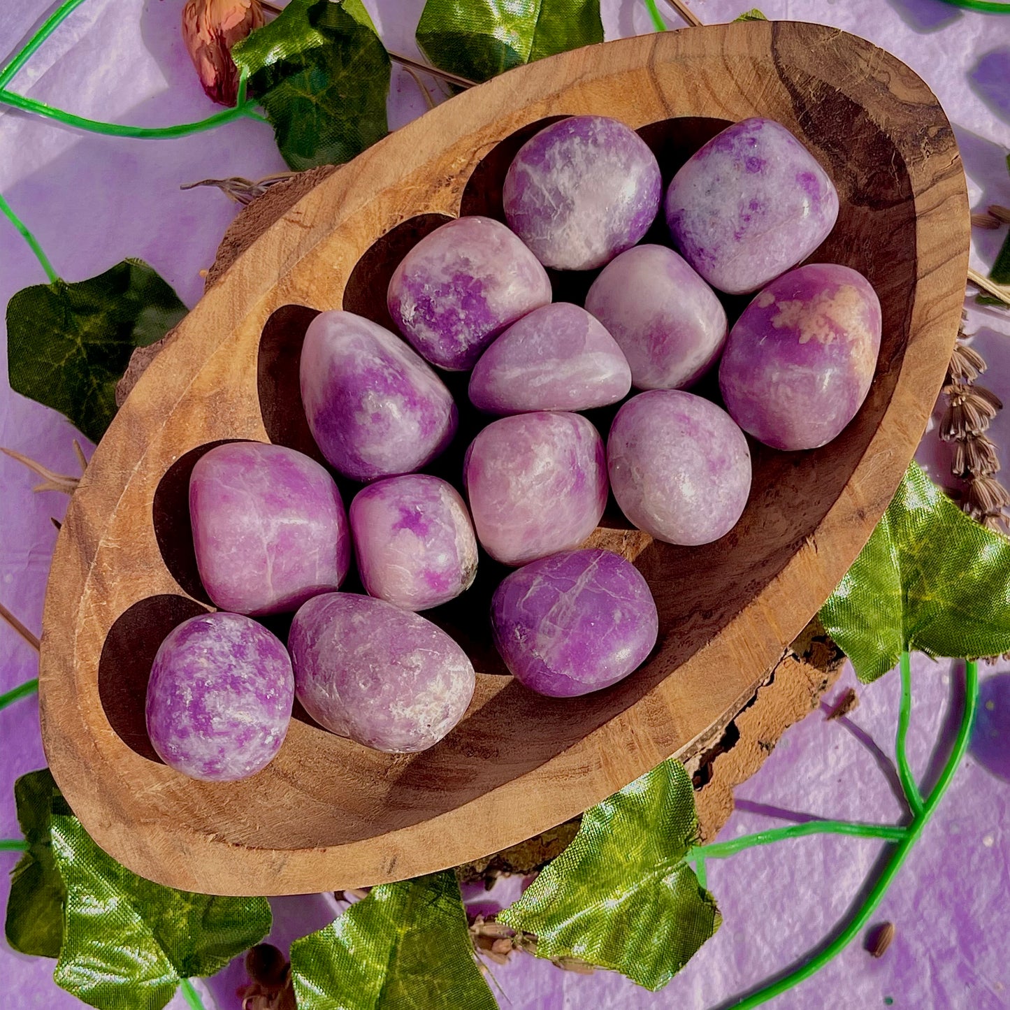 lepidolite tumble