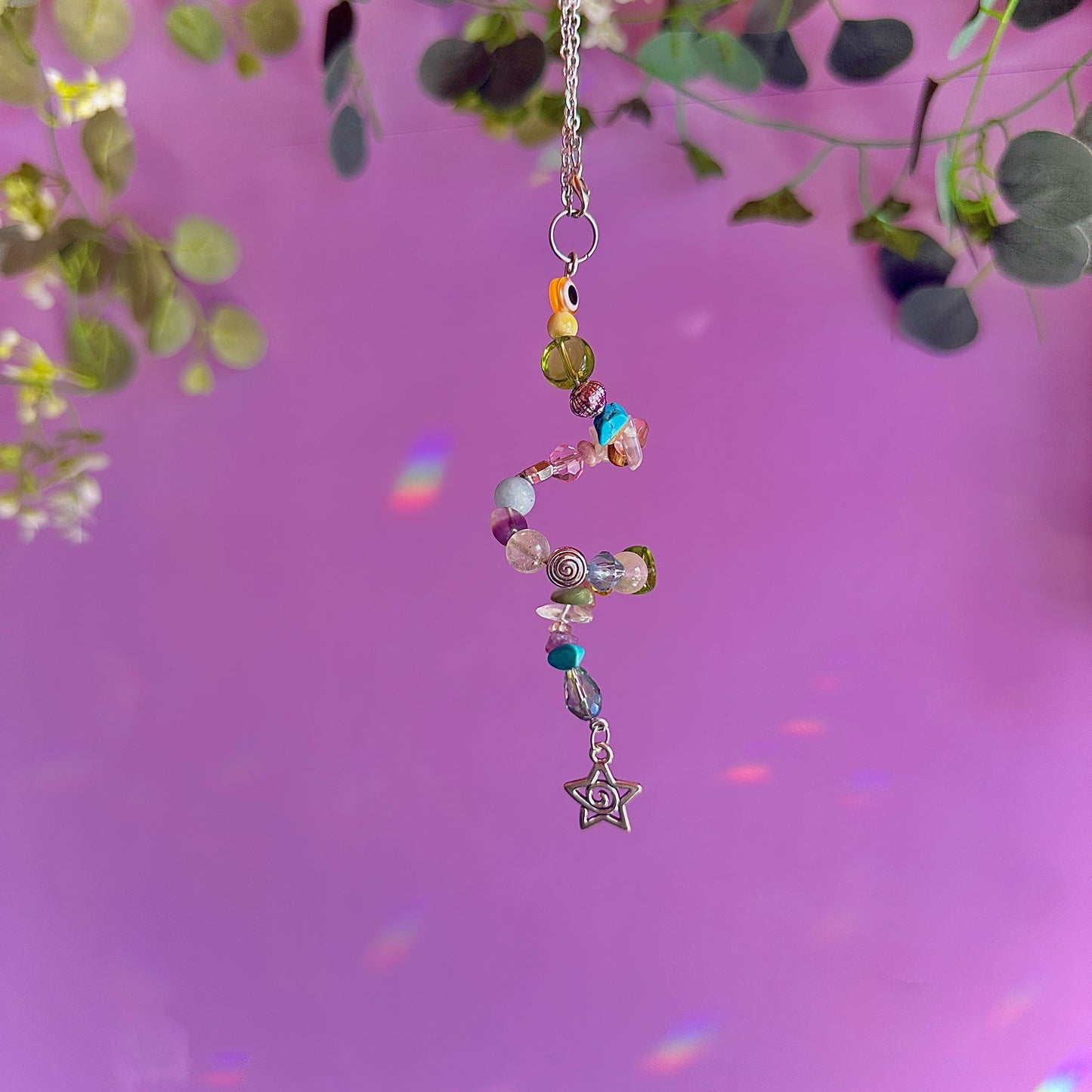dolly mixture spiral car charm