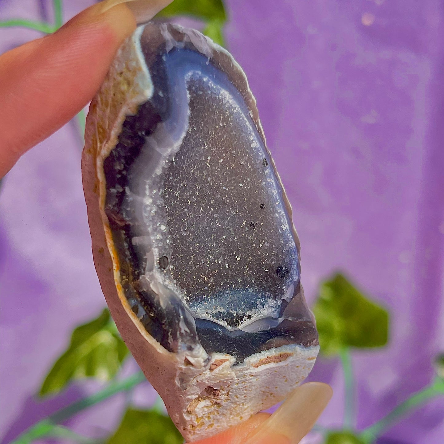 druzy agate geodes C1-5