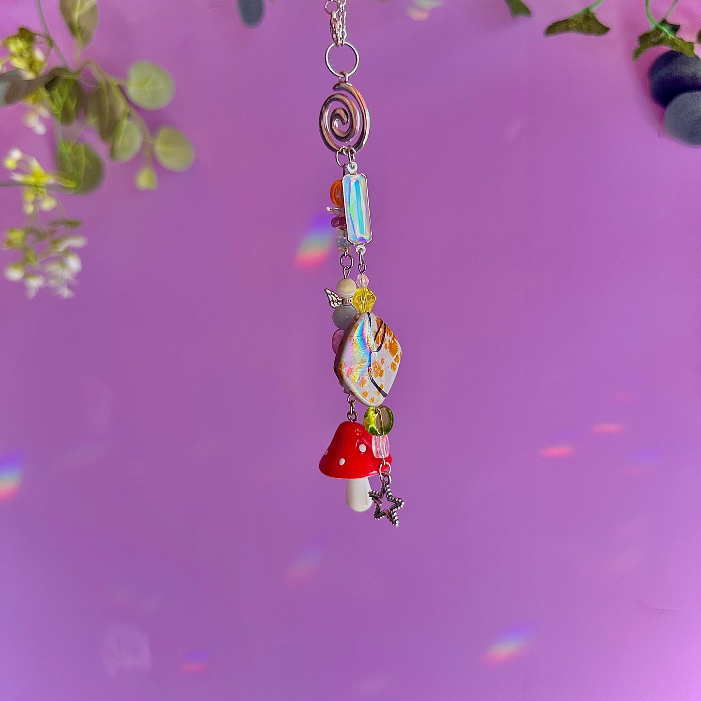 a fae’s garden car charm