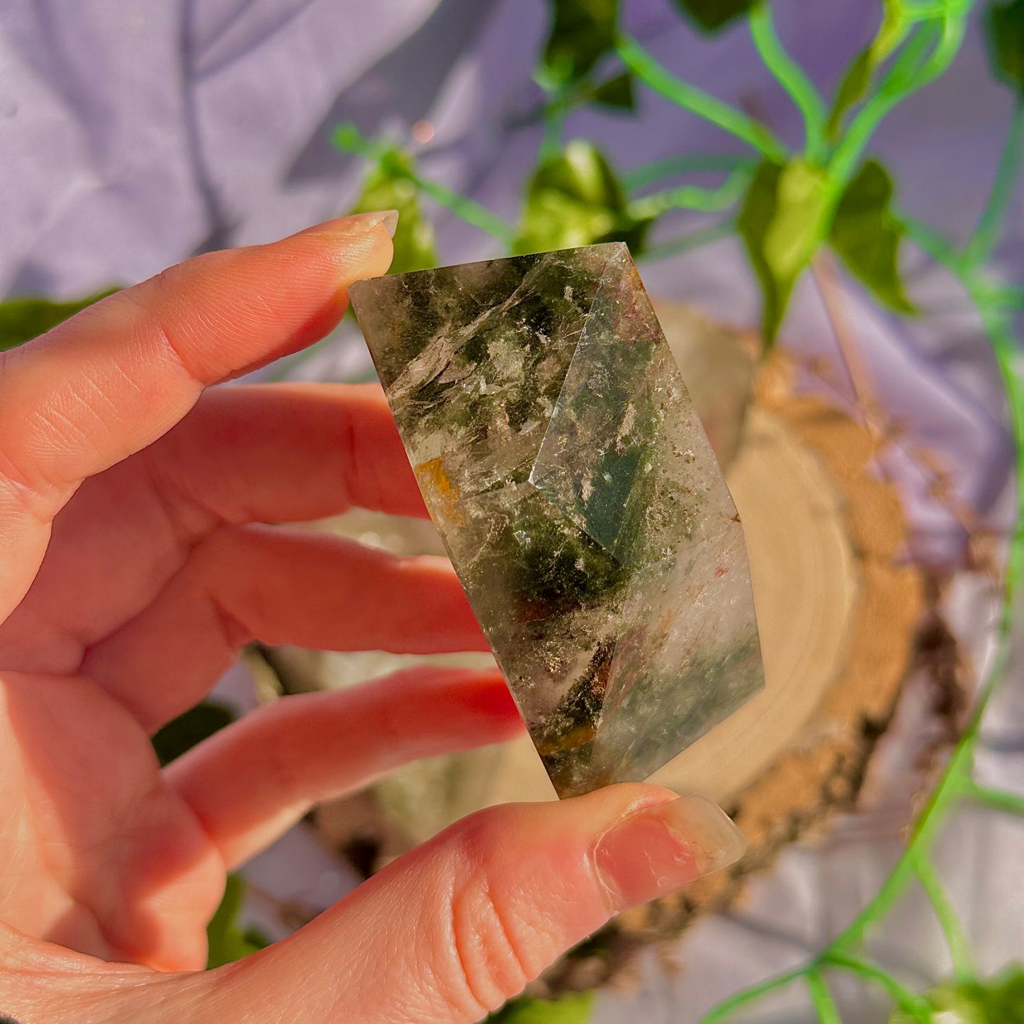 garden quartz freeform ~ intuitively chosen