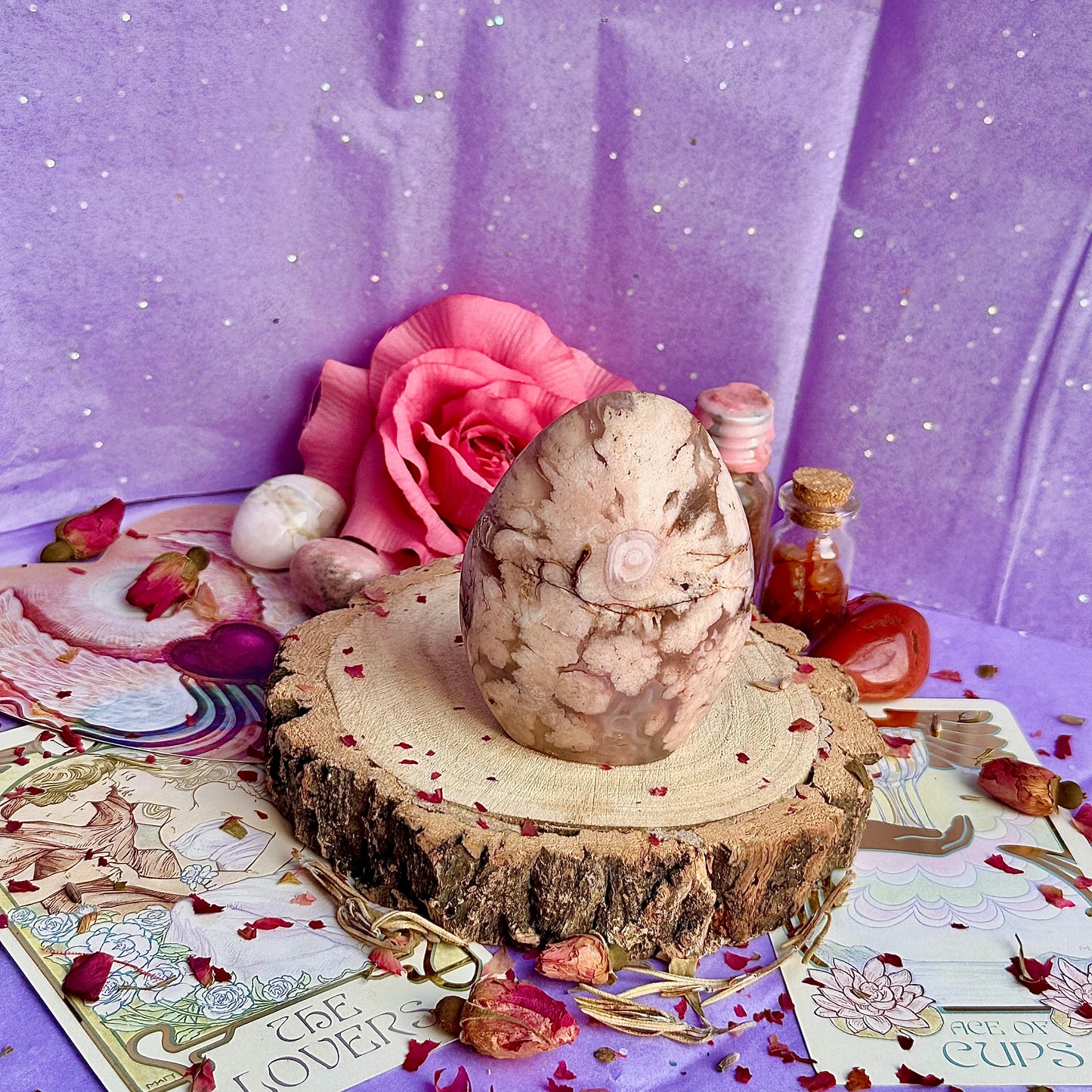 flower agate freeform A