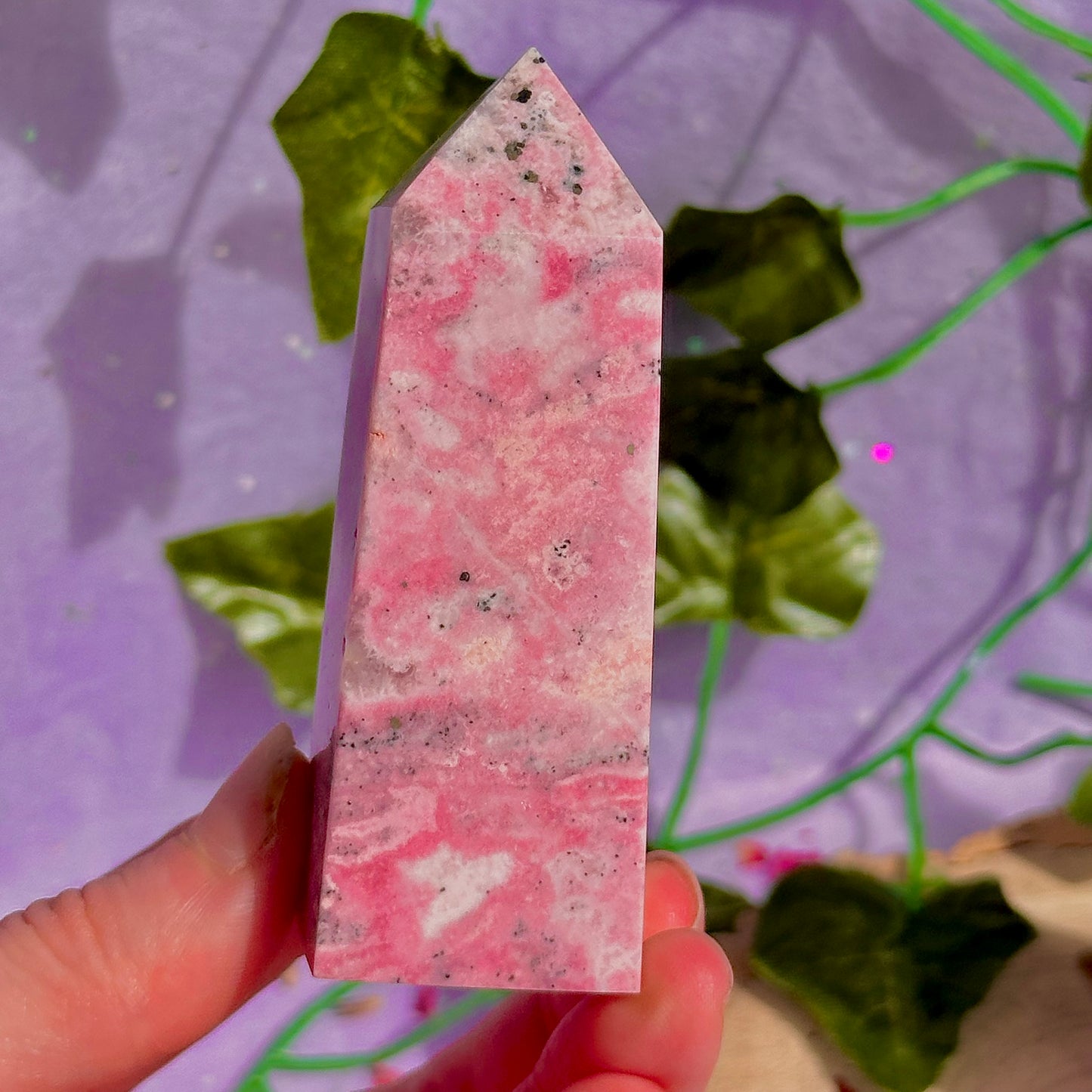 peruvian rhodonite towers ~ choose your own