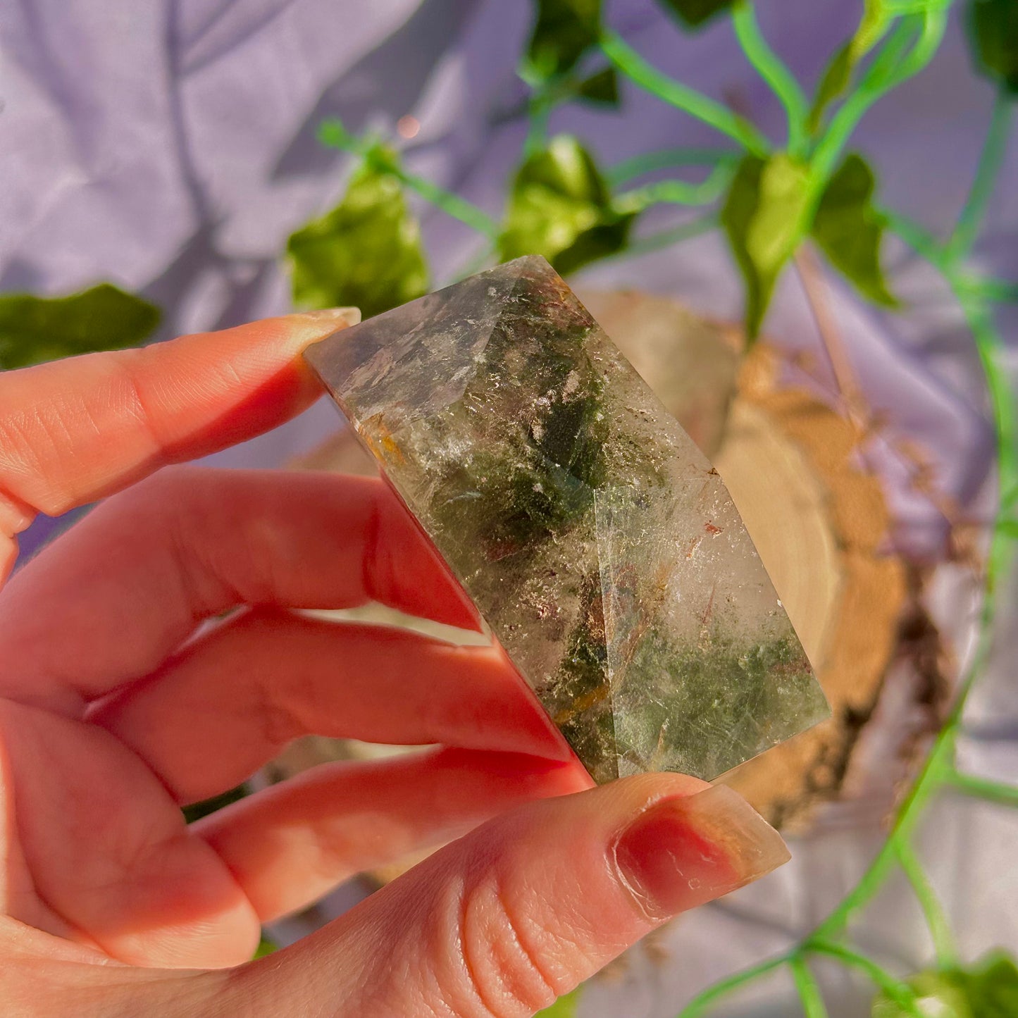 garden quartz freeform ~ intuitively chosen