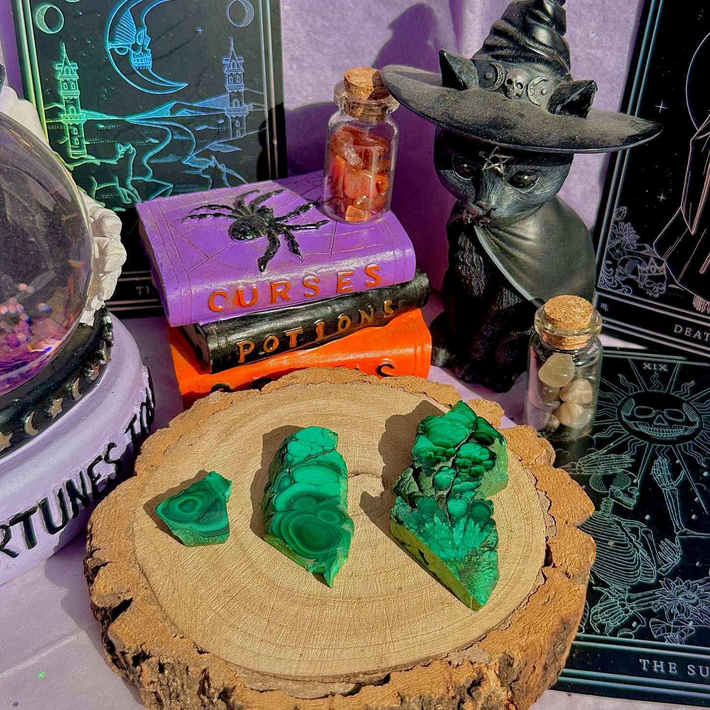 dalles de malachite ~ choisissez la vôtre