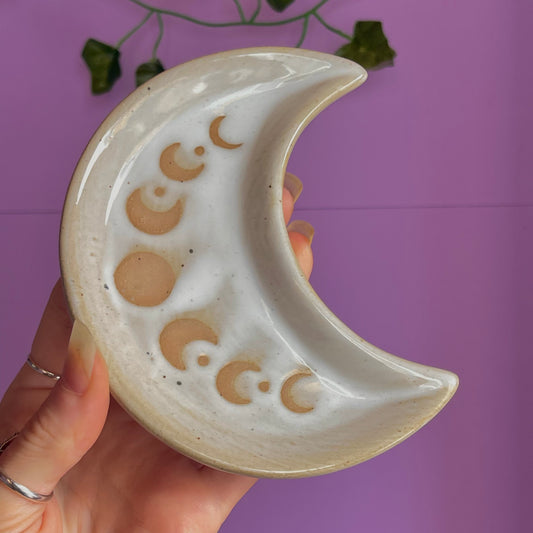 moon phase trinket dish