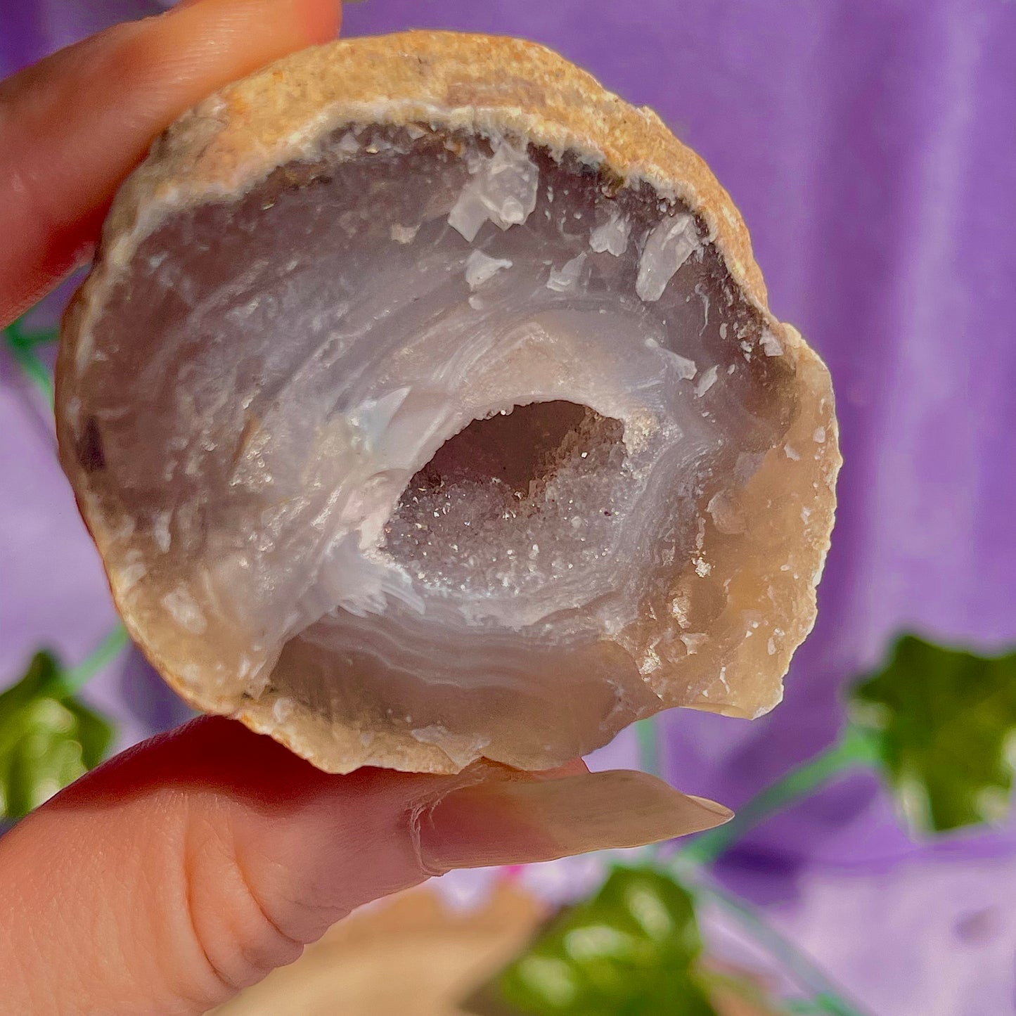 druzy agate geodes D1-5
