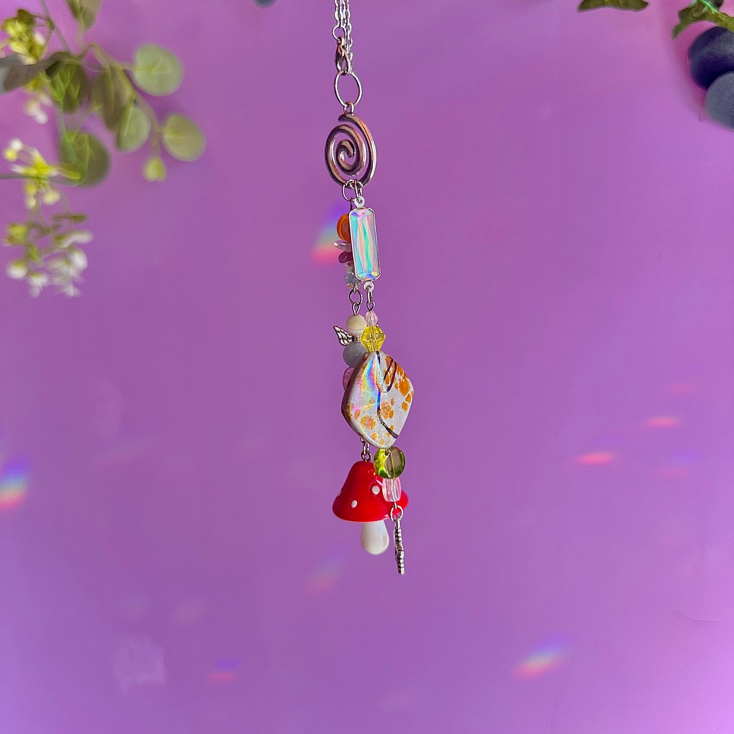 a fae’s garden car charm