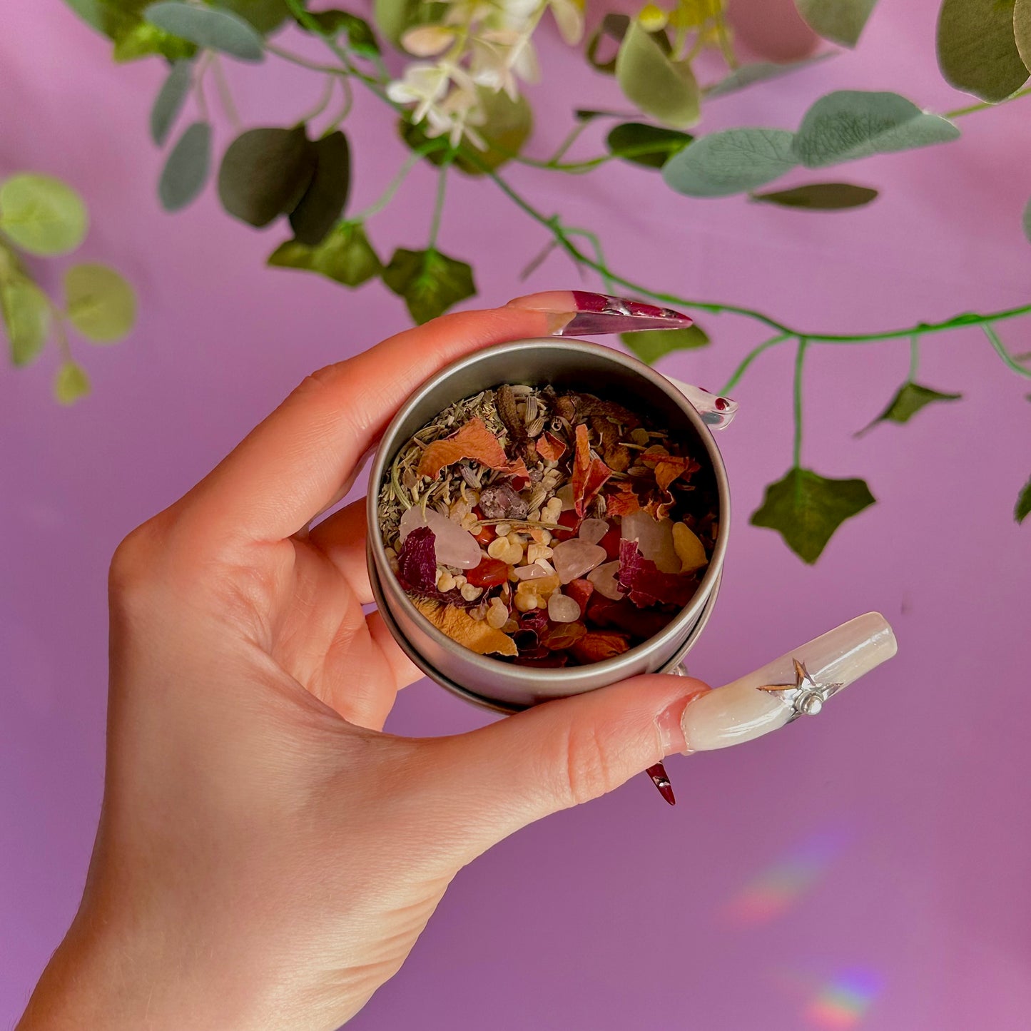 handmade spell blend tins ~ choose your intention