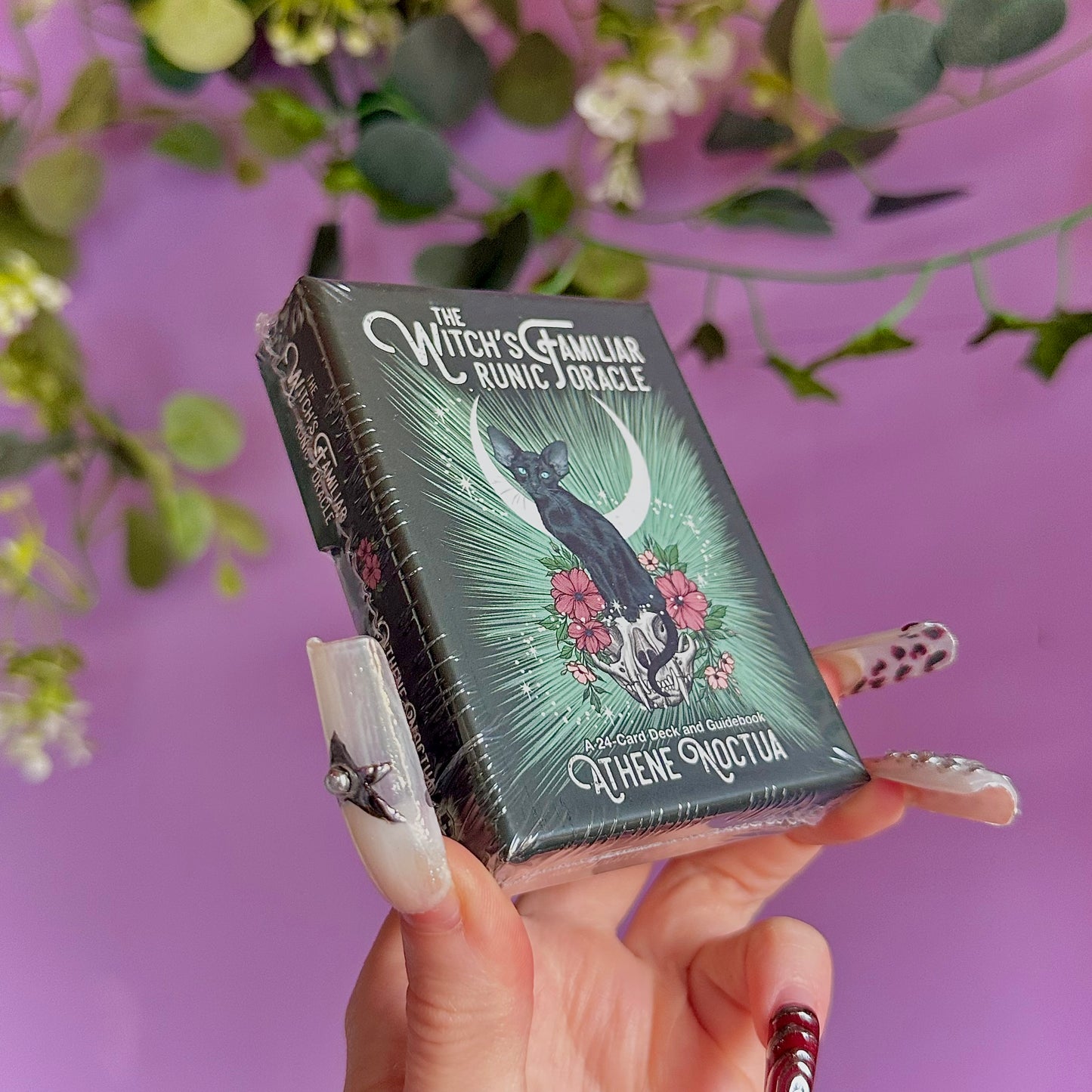 the witch’s familiar runic oracle deck