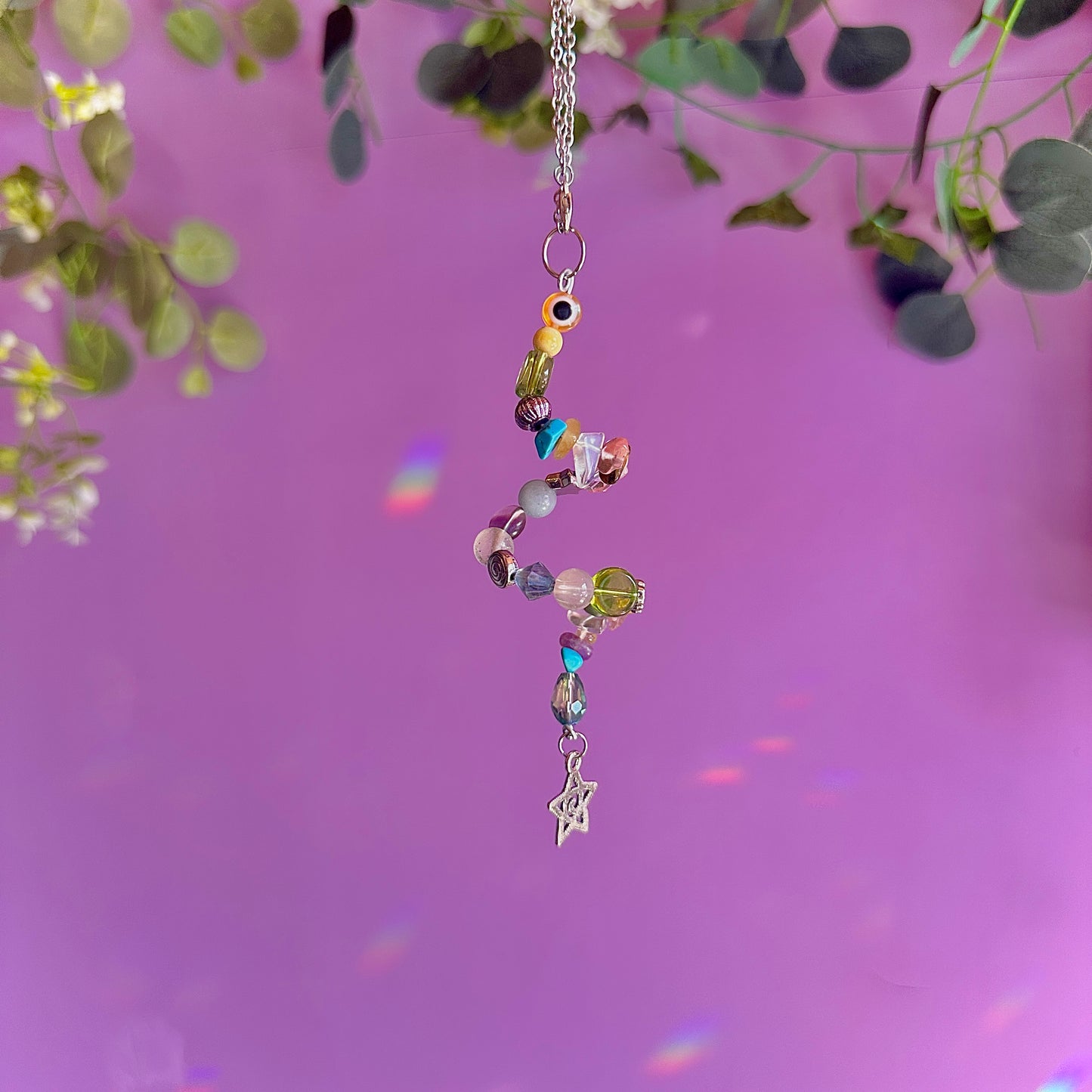 dolly mixture spiral car charm