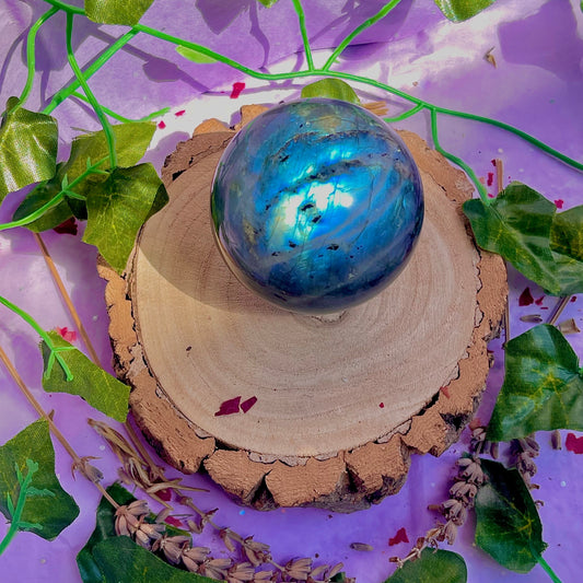 labradorite sphere