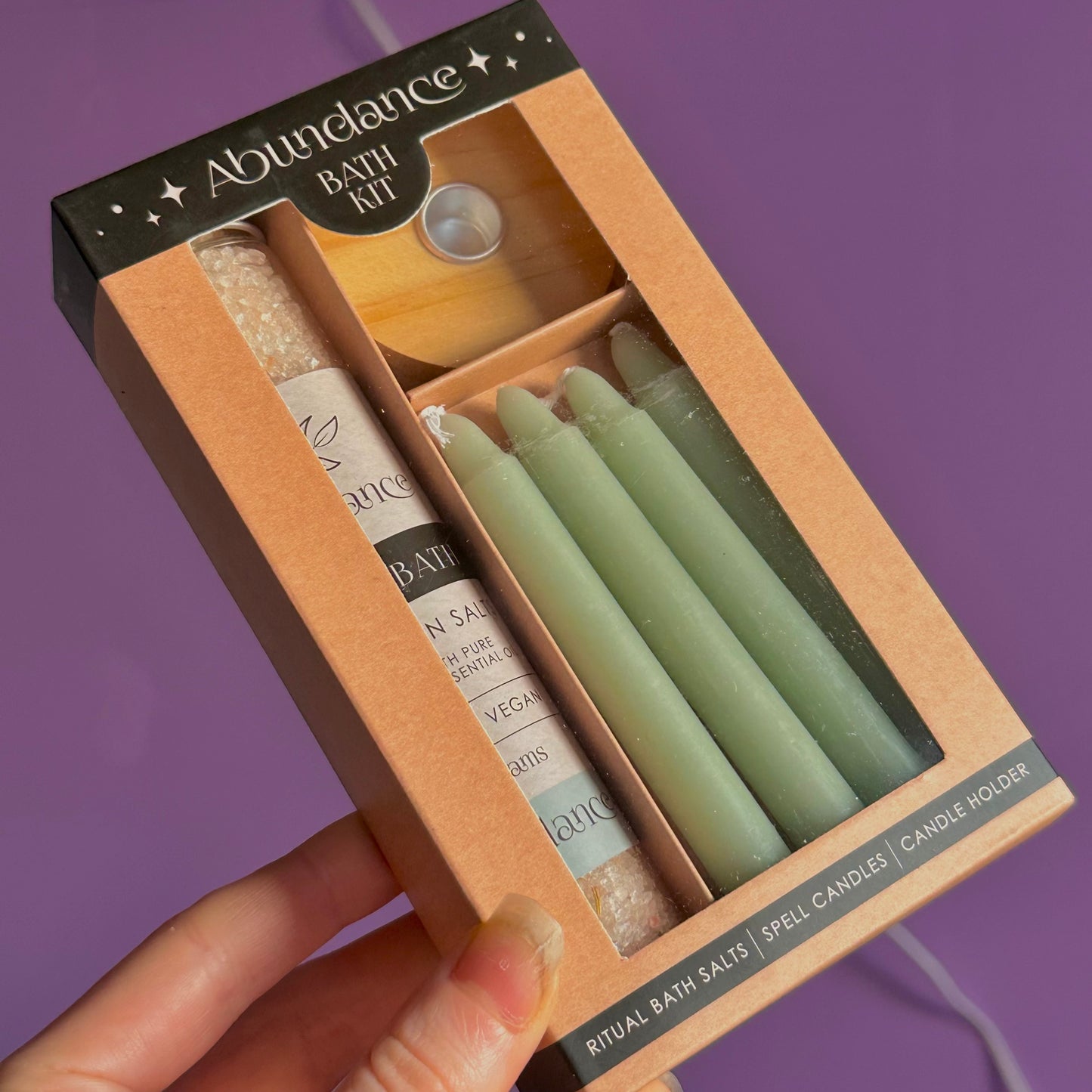 abundance magick herbal ritual bath kit