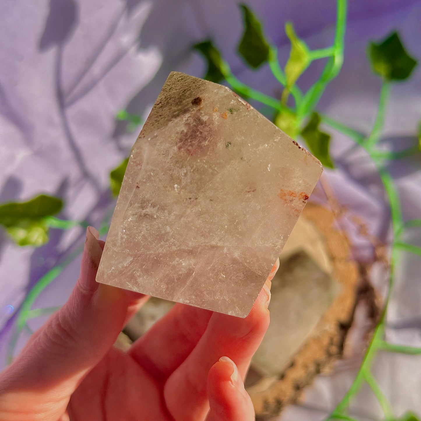 garden quartz freeform ~ intuitively chosen