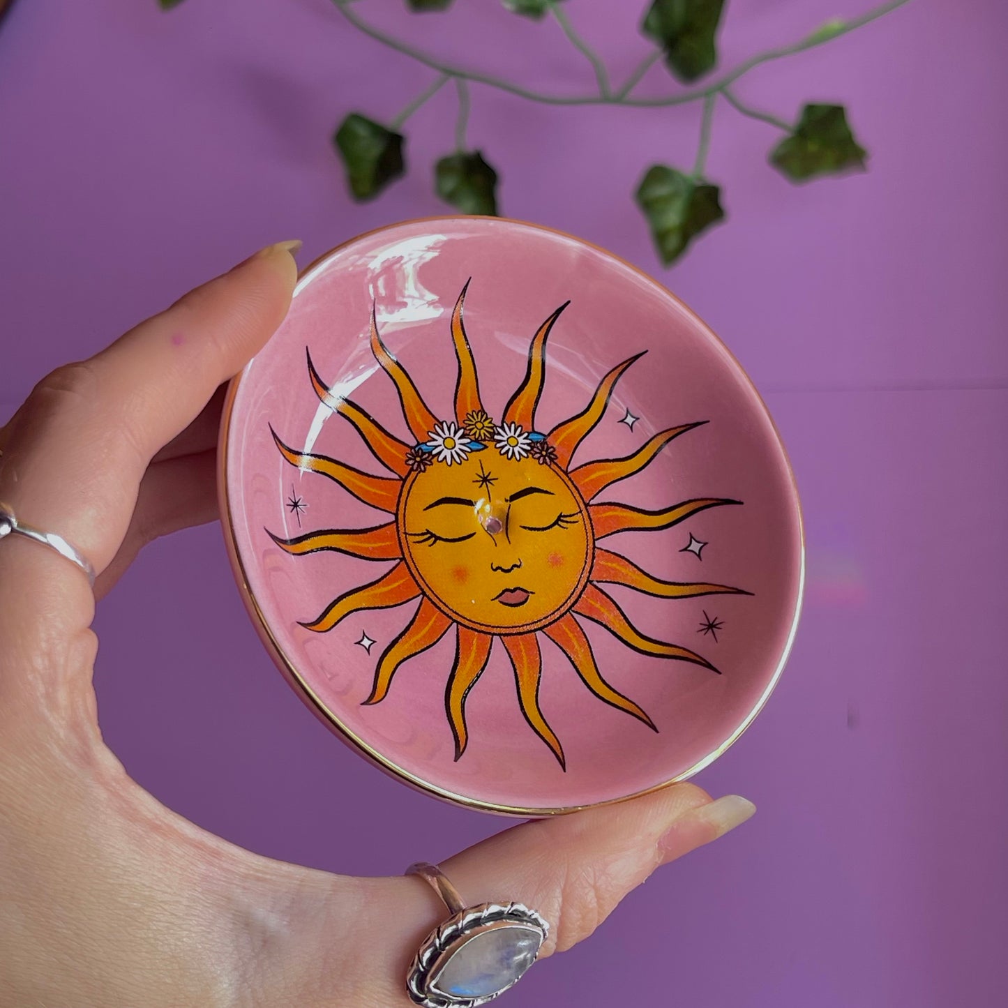 the sun celestial incense holder