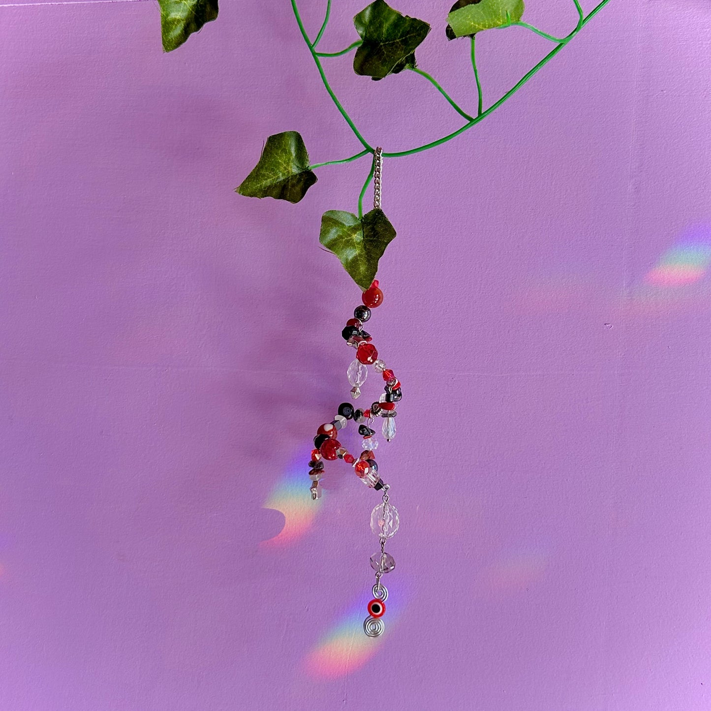dark spiral suncatcher