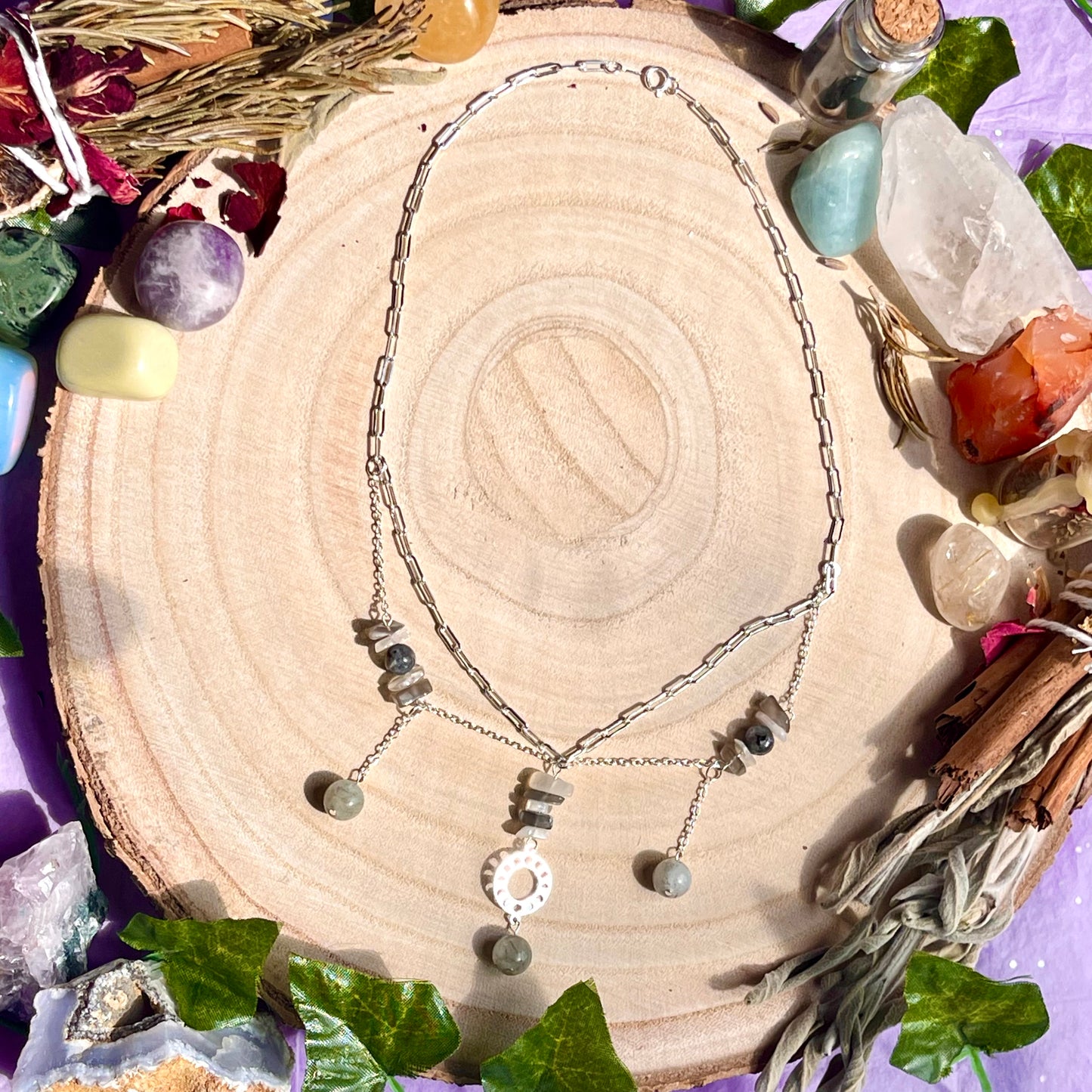 going through phases necklace