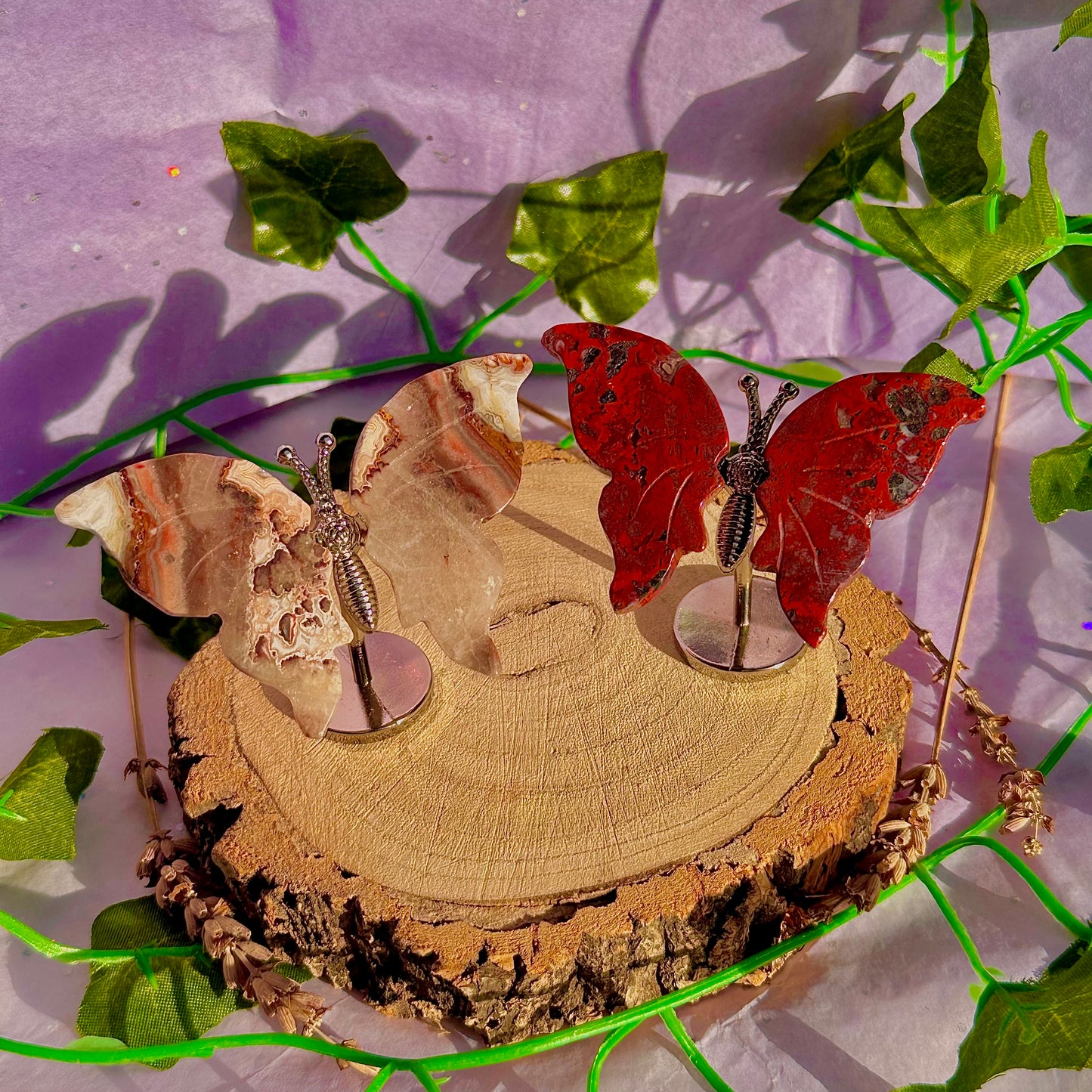 small butterfly wings on stand A ~ choose your own