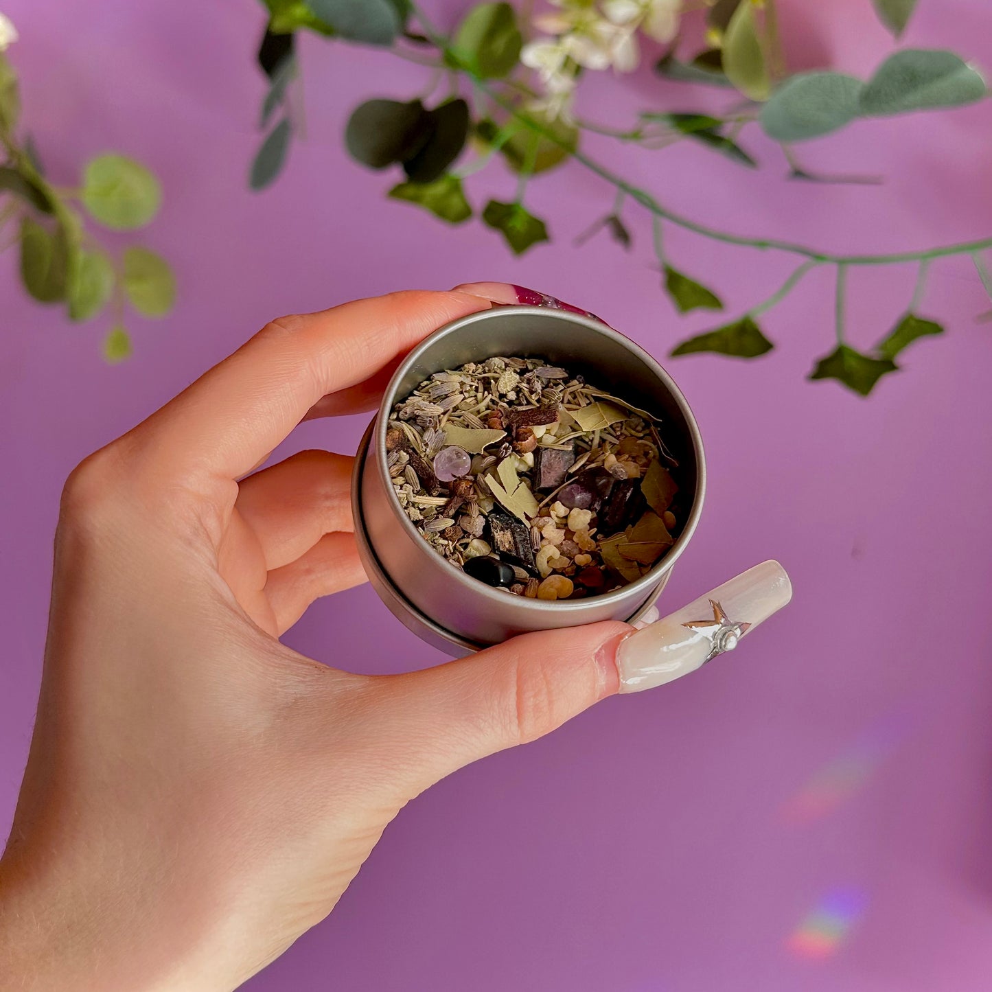 handmade spell blend tins ~ choose your intention