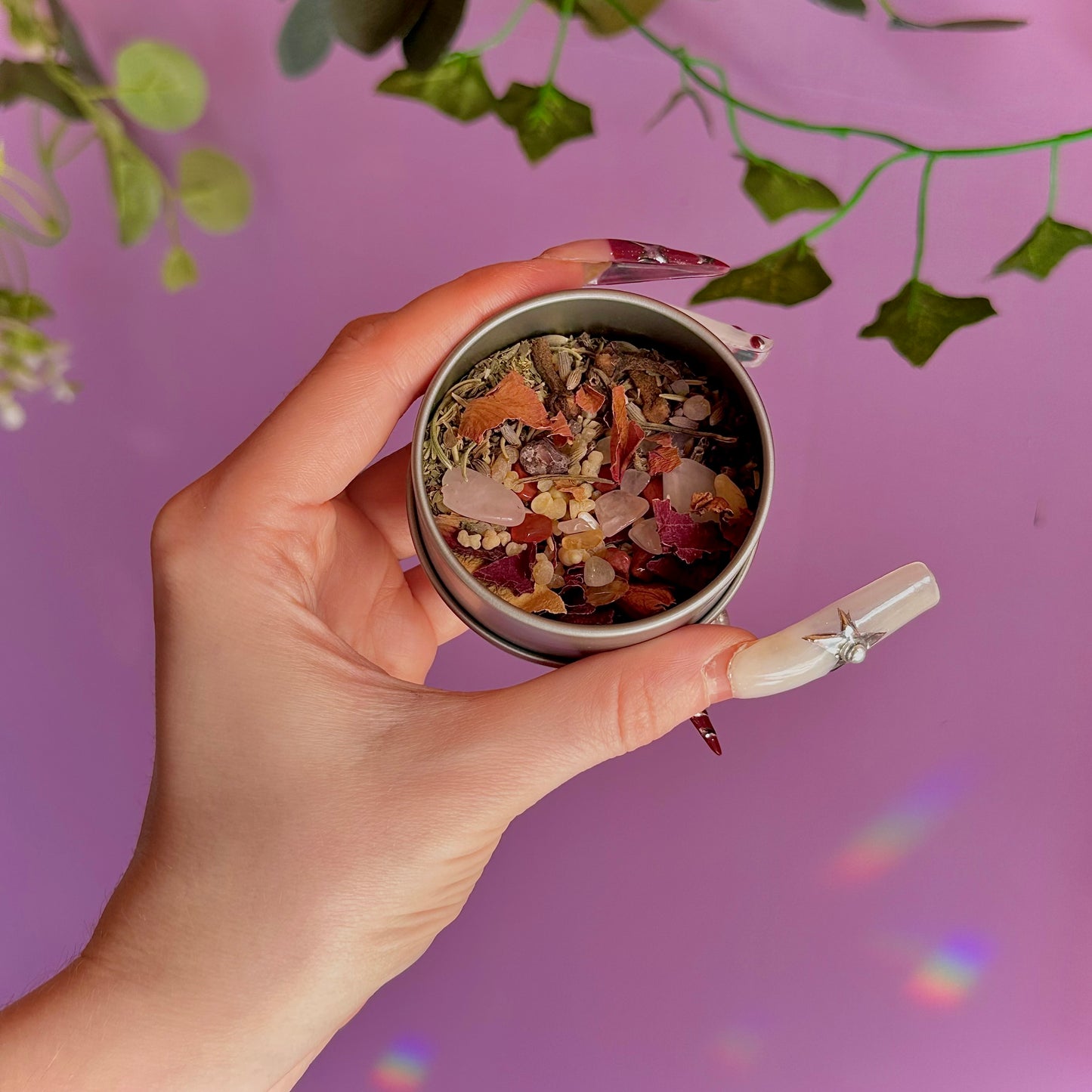 handmade spell blend tins ~ choose your intention