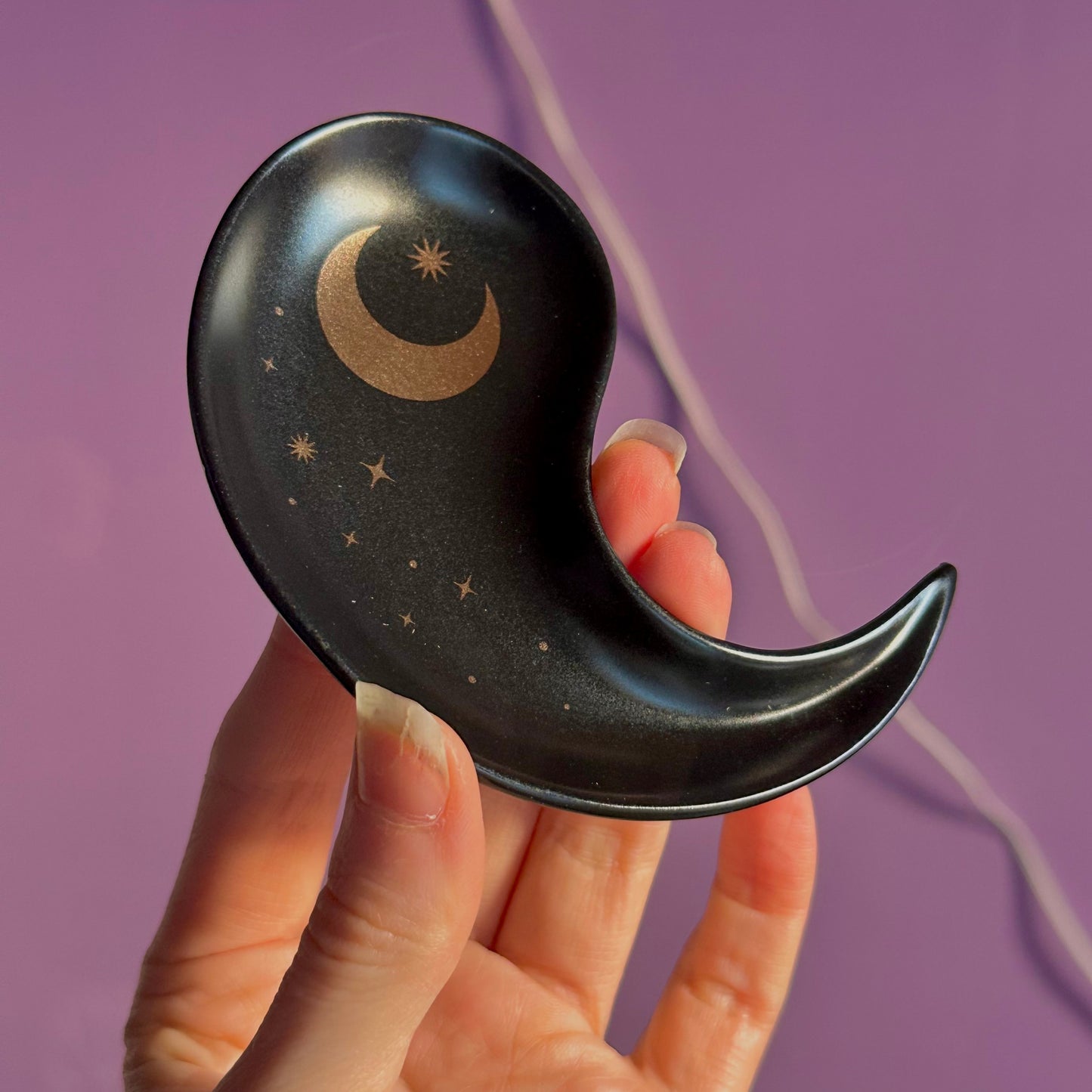 yin yang stacking trinket dish