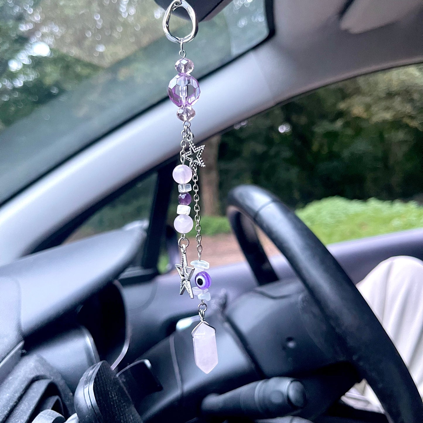 starry eyes car charm