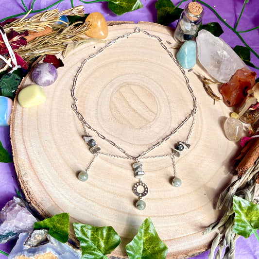 going through phases necklace