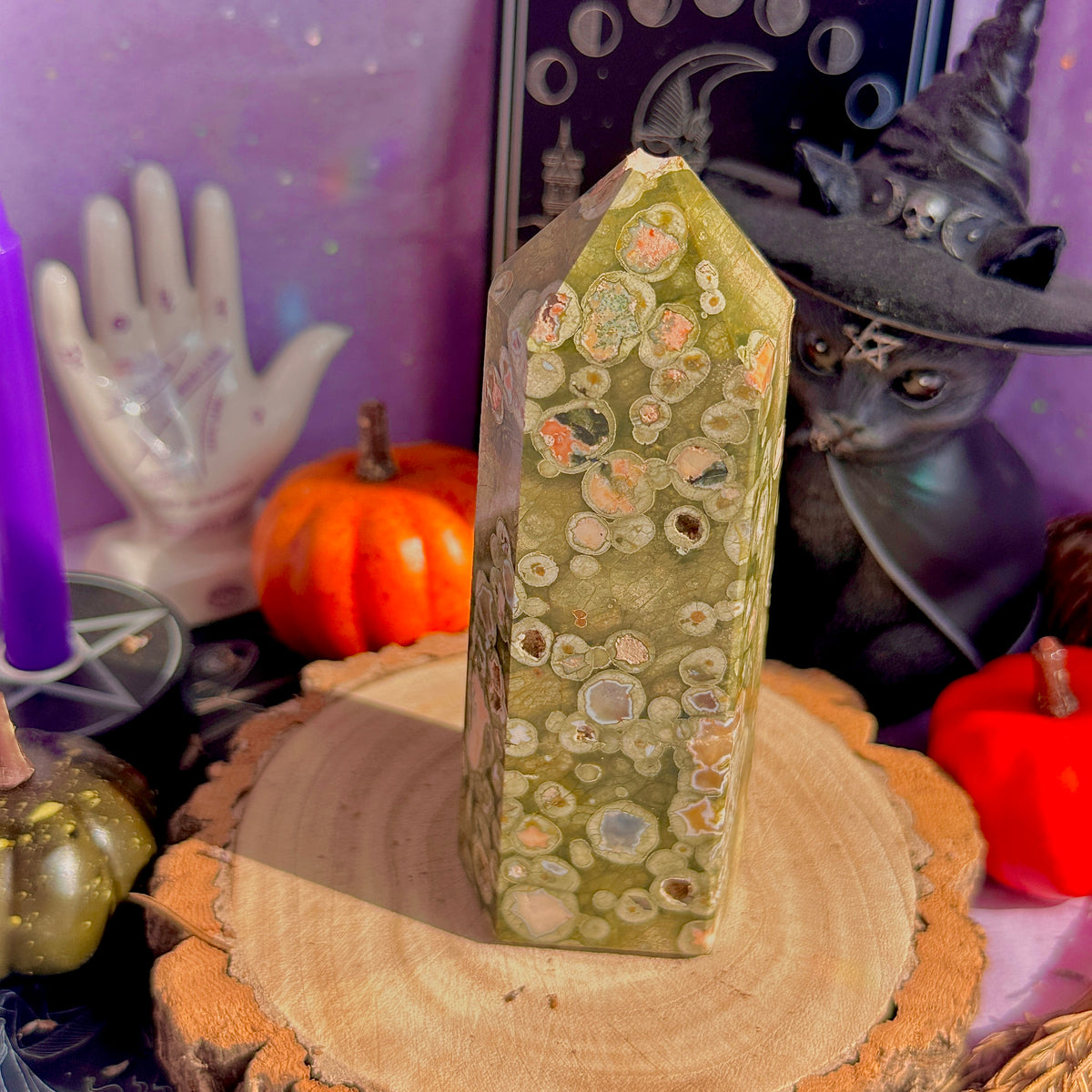 rainforest jasper chunky tower ~ imperfect