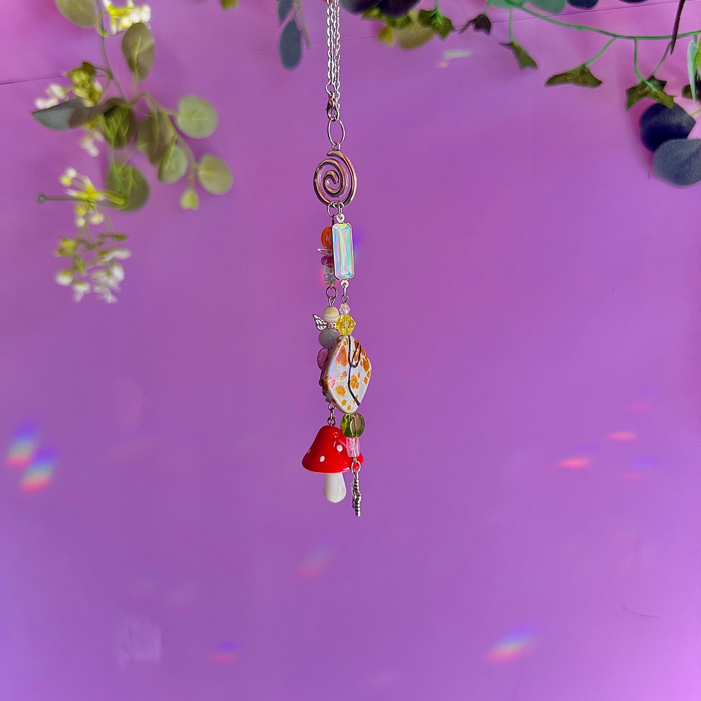 a fae’s garden car charm