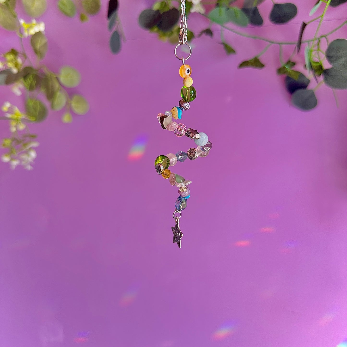 dolly mixture spiral car charm