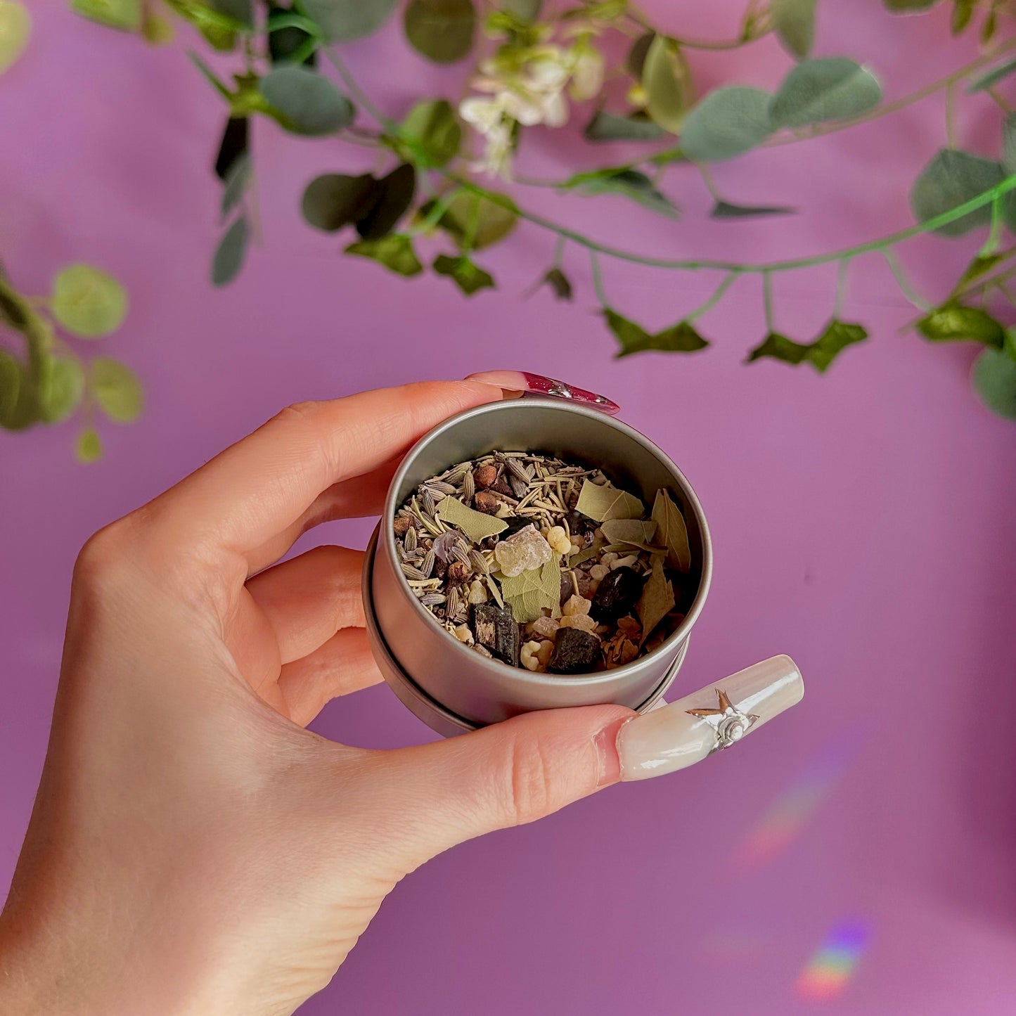 handmade spell blend tins ~ choose your intention
