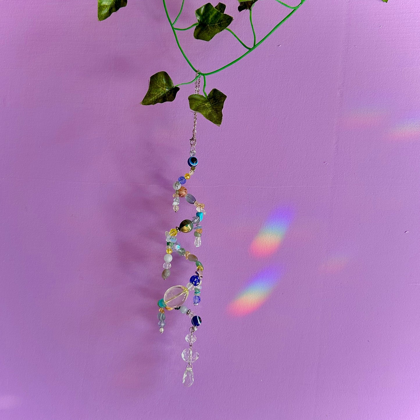 celestial spiral suncatcher