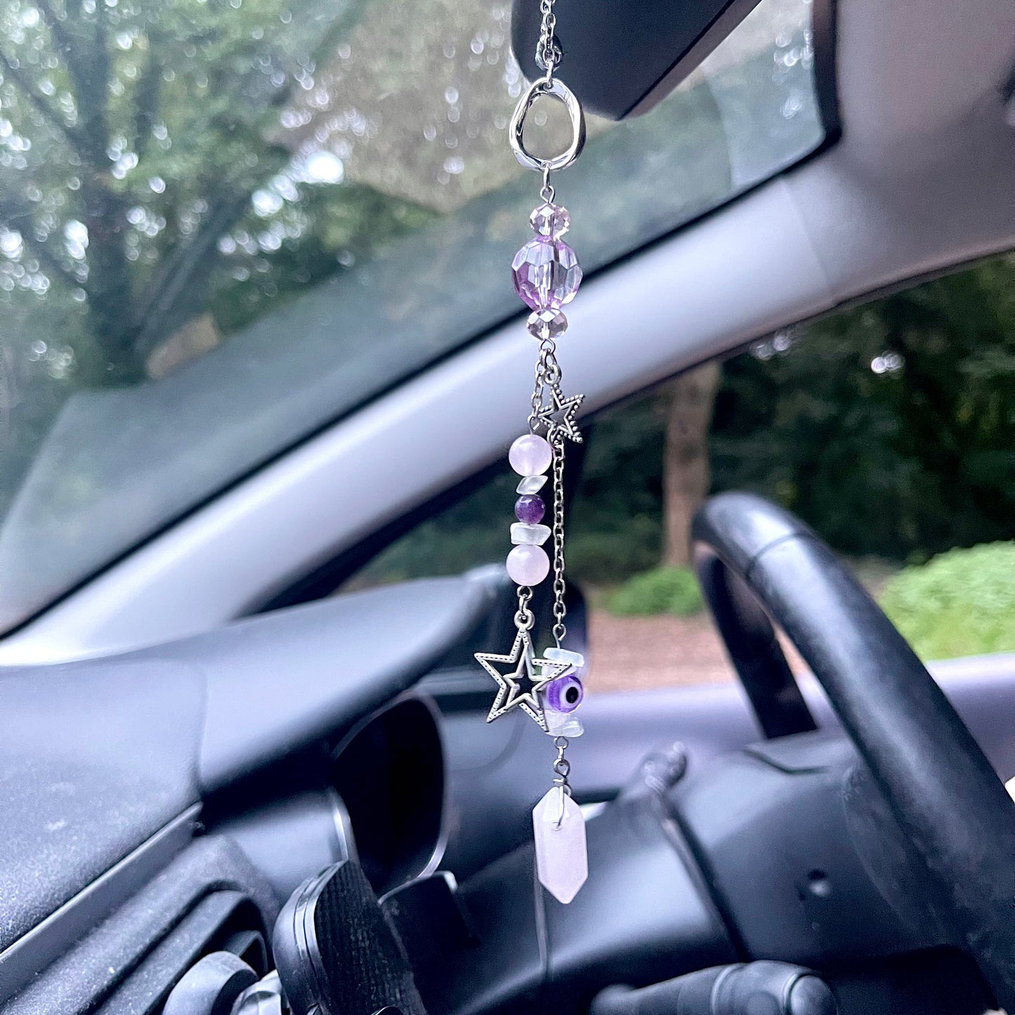 starry eyes car charm
