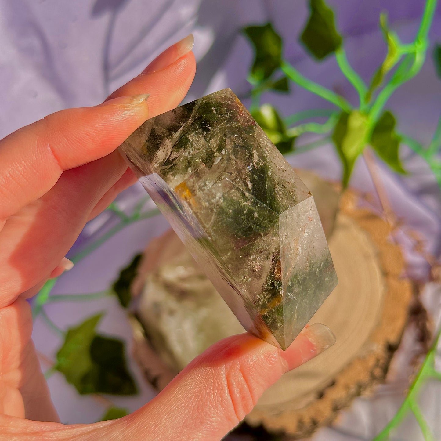 garden quartz freeform ~ intuitively chosen