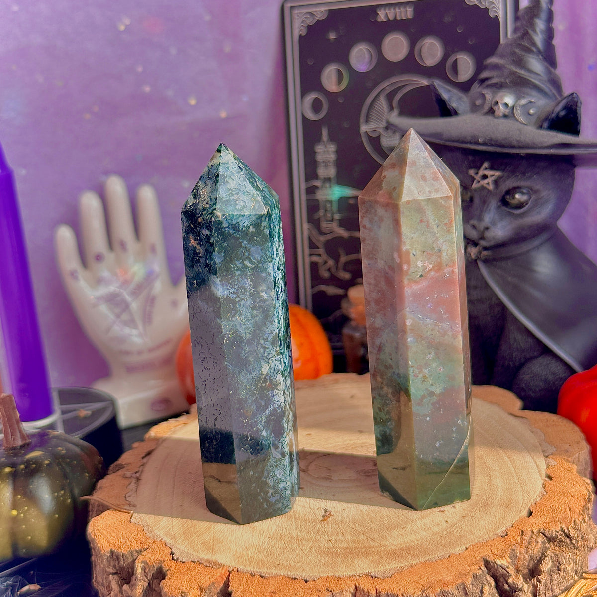 moss agate towers ~ choose your own