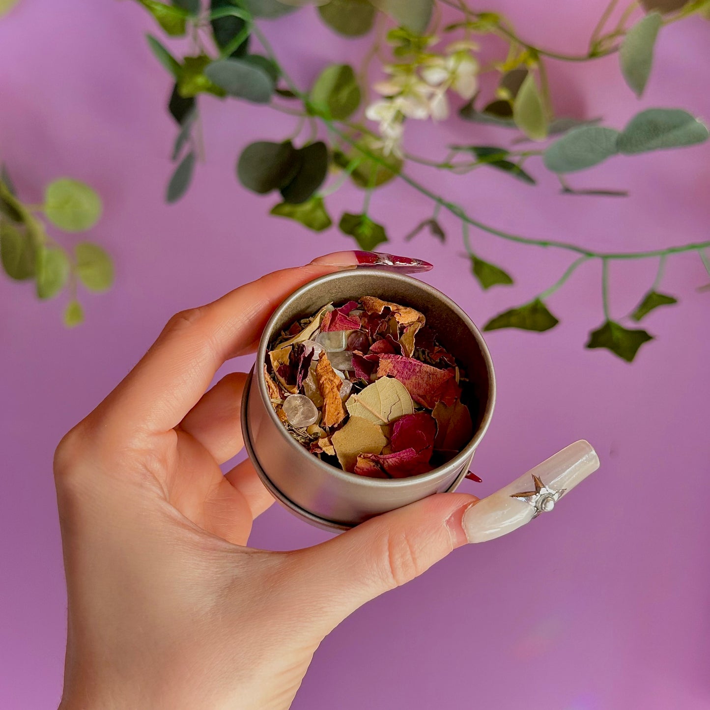 handmade spell blend tins ~ choose your intention