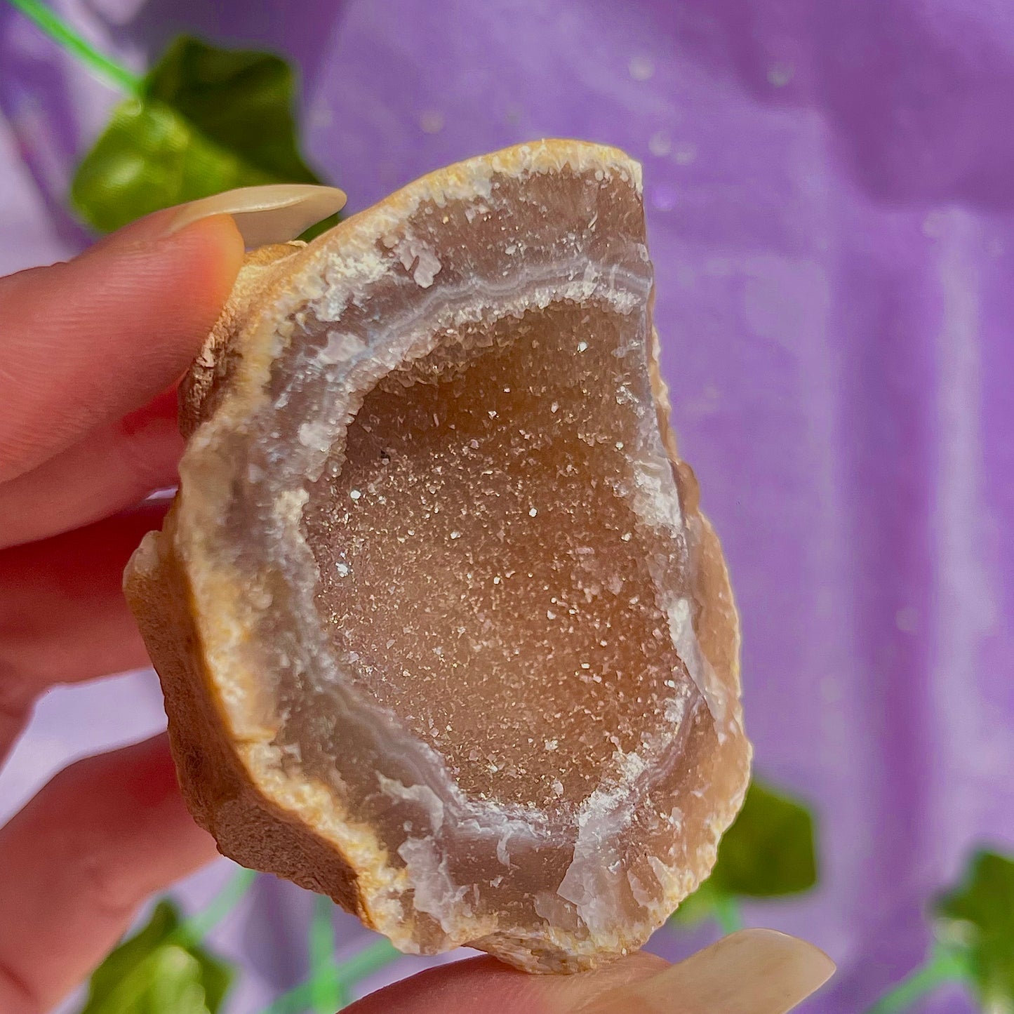 druzy agate geodes C1-5