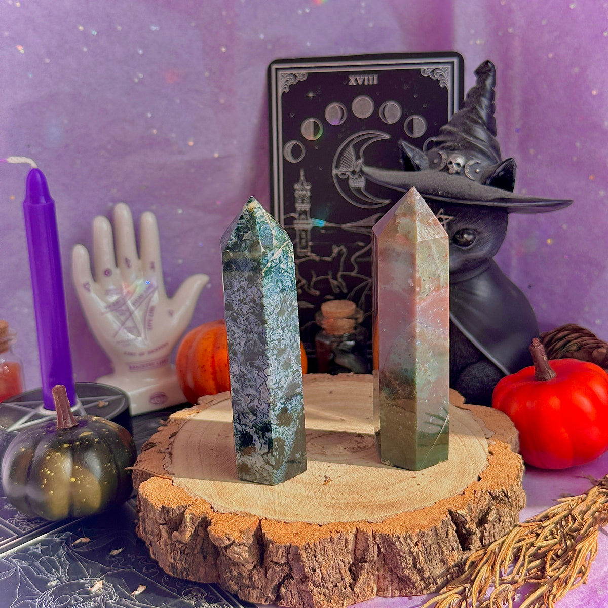 moss agate towers ~ choose your own