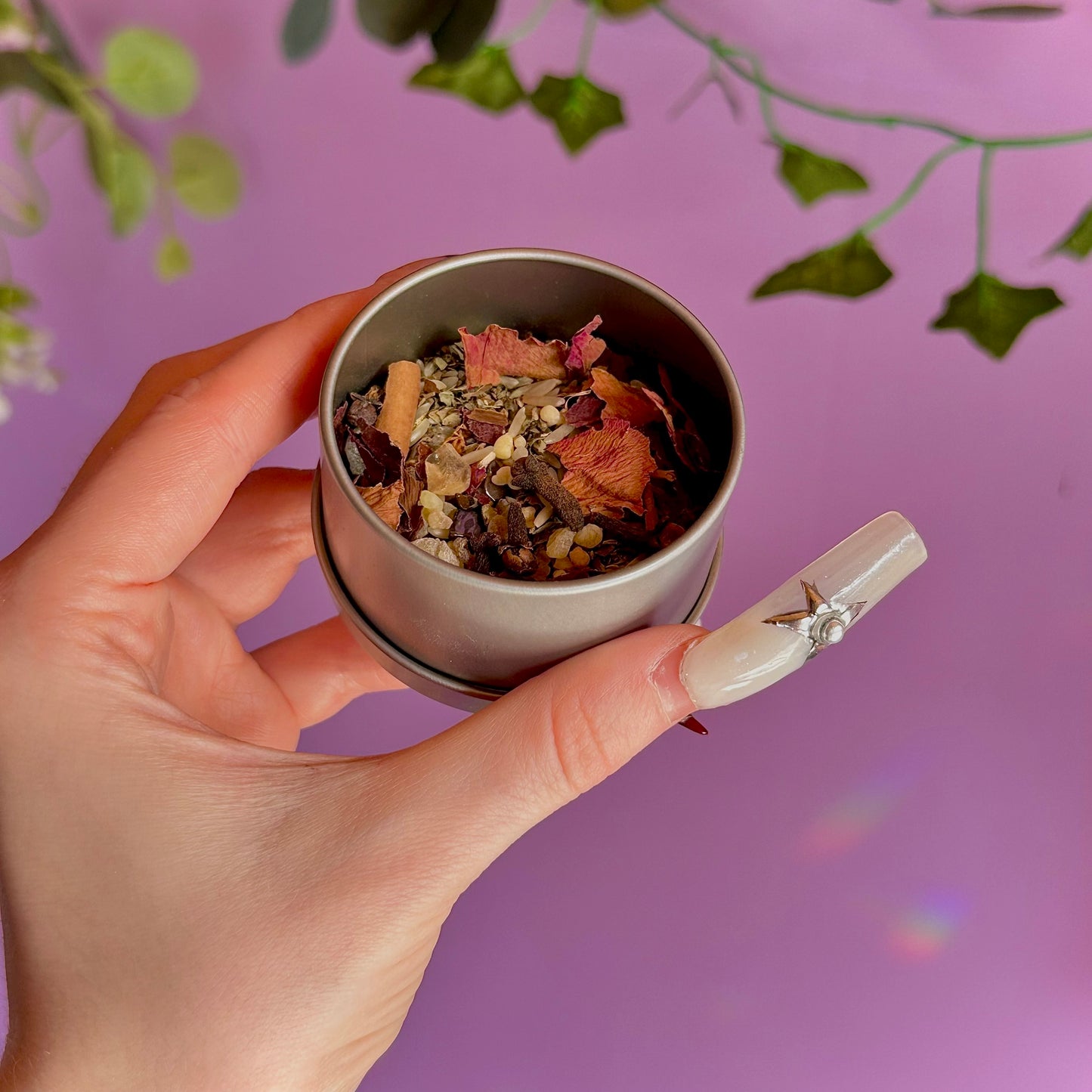 handmade spell blend tins ~ choose your intention