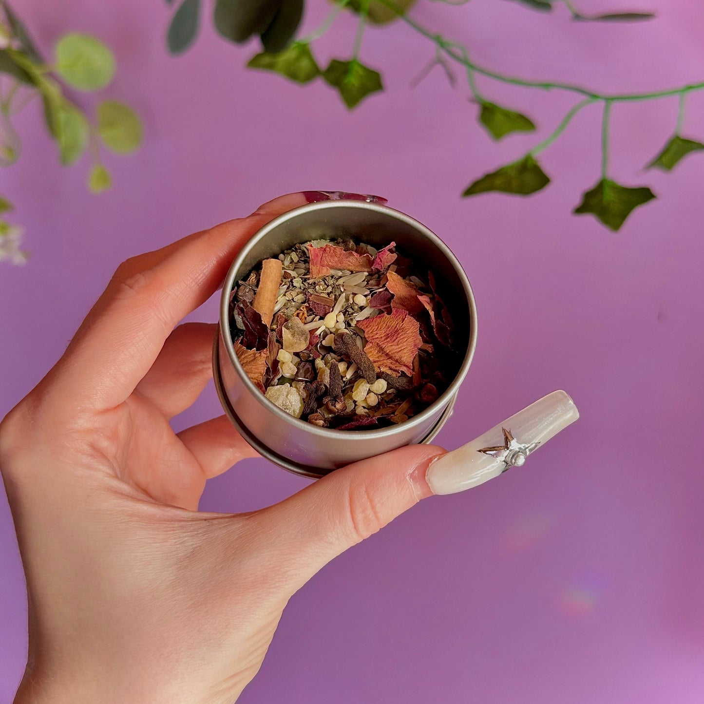handmade spell blend tins ~ choose your intention